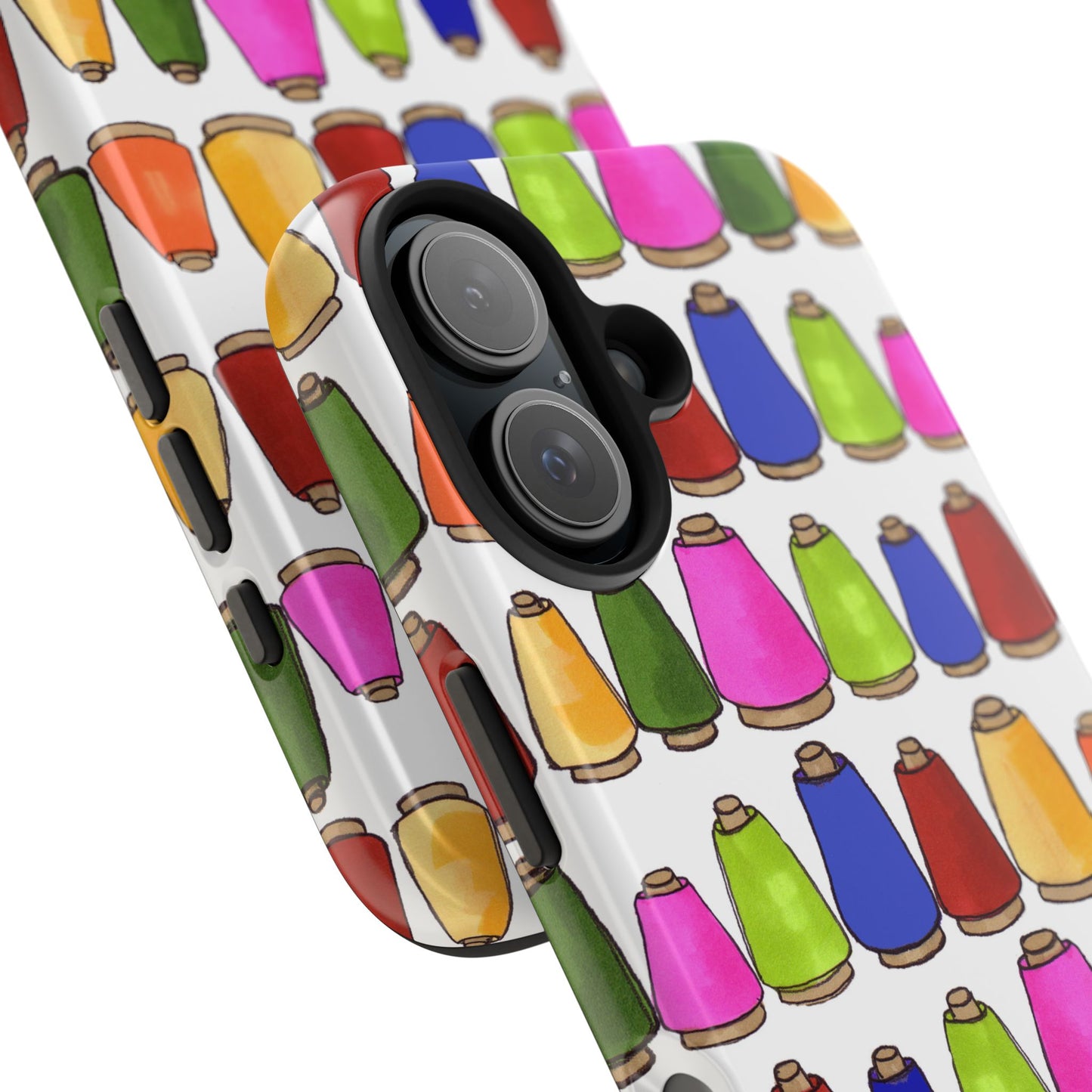 Coneiferous White / Multi Phone Case