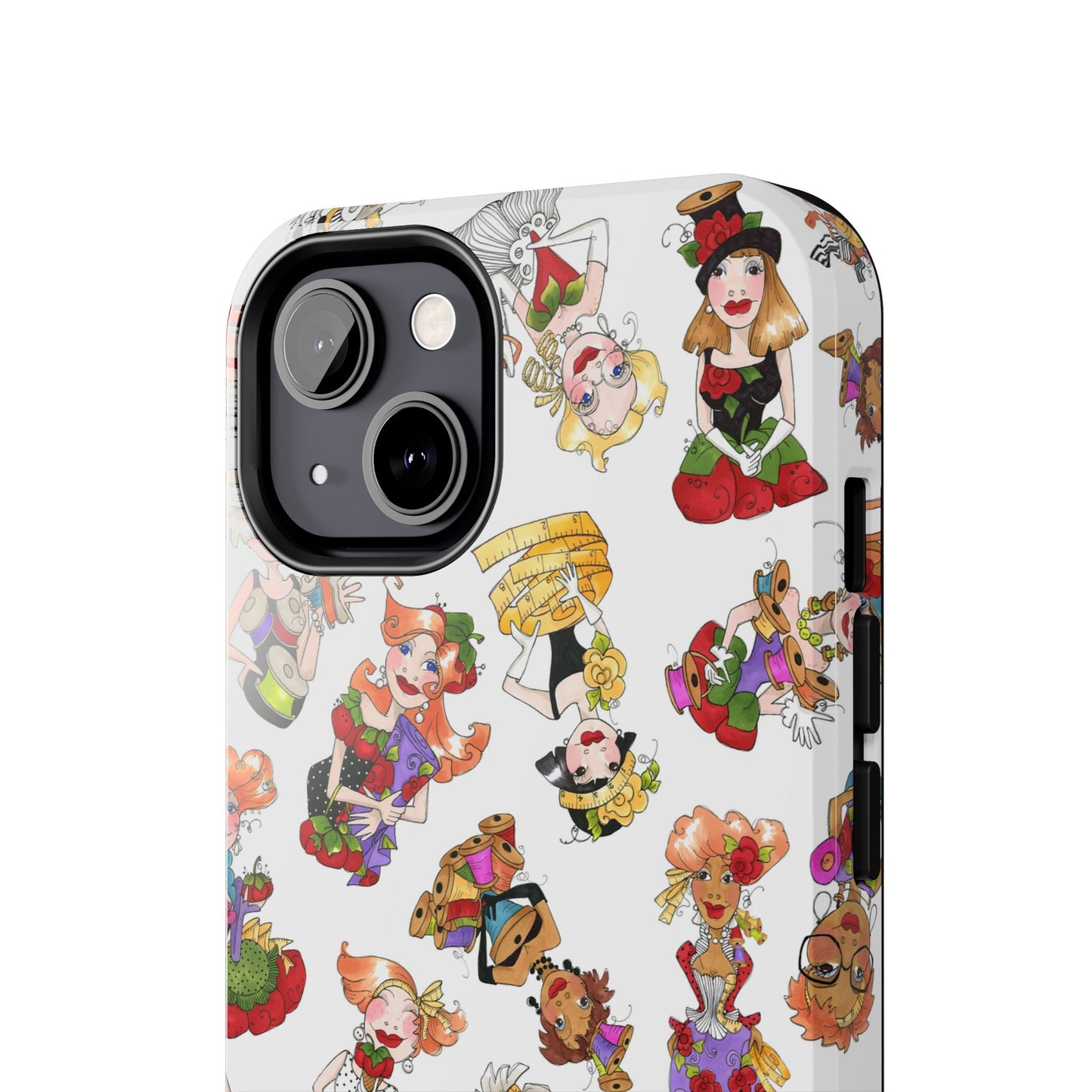 Curious Toss White Phone Case