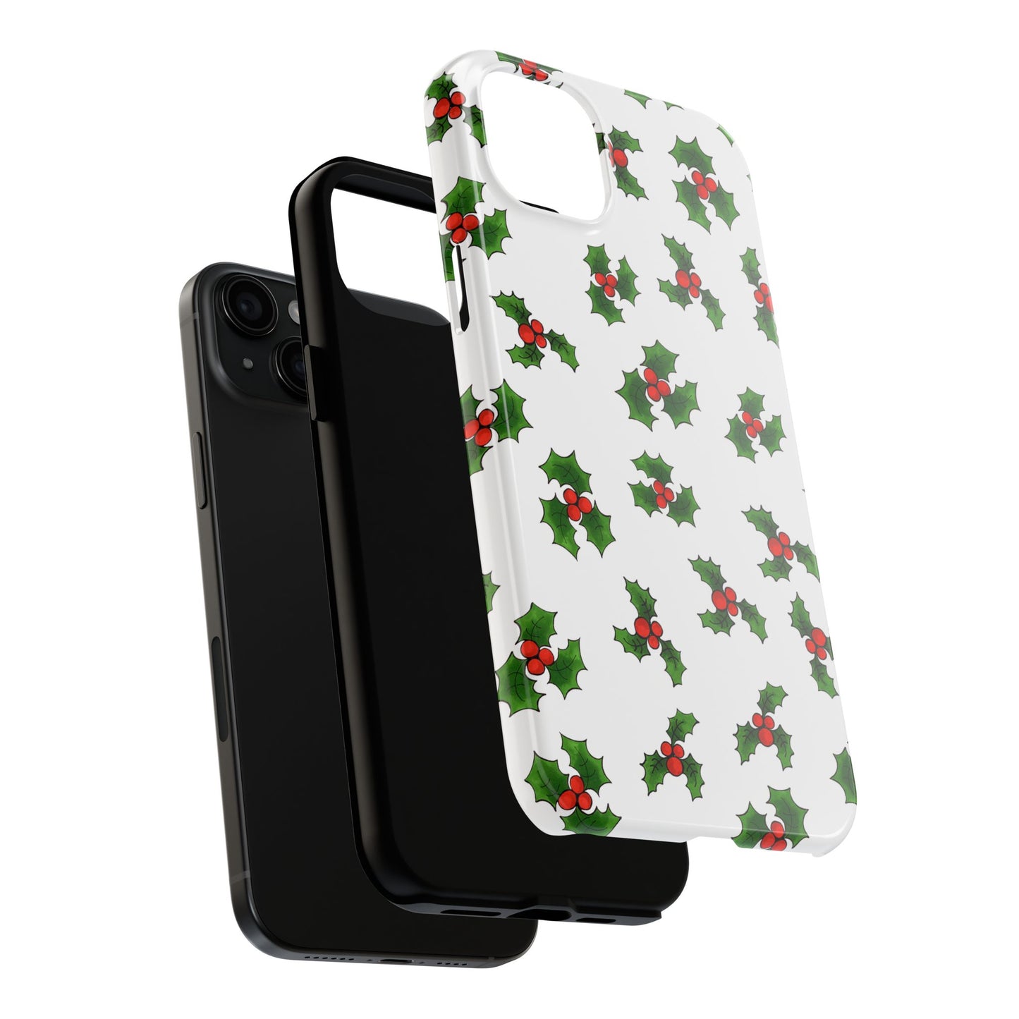 Lotsa Holly White Phone Case