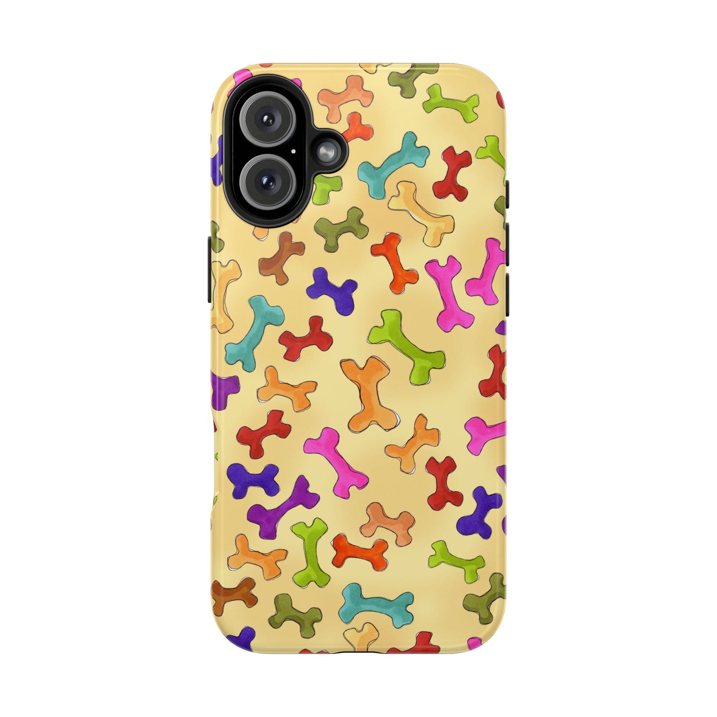 Happy Bones Yellow Phone Case