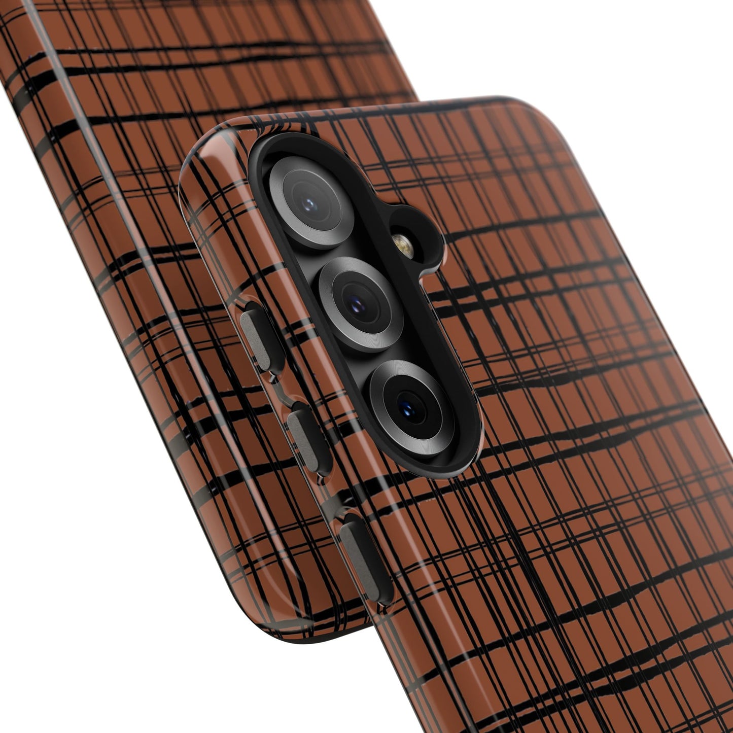 Doggie Fence Rust Phone Case