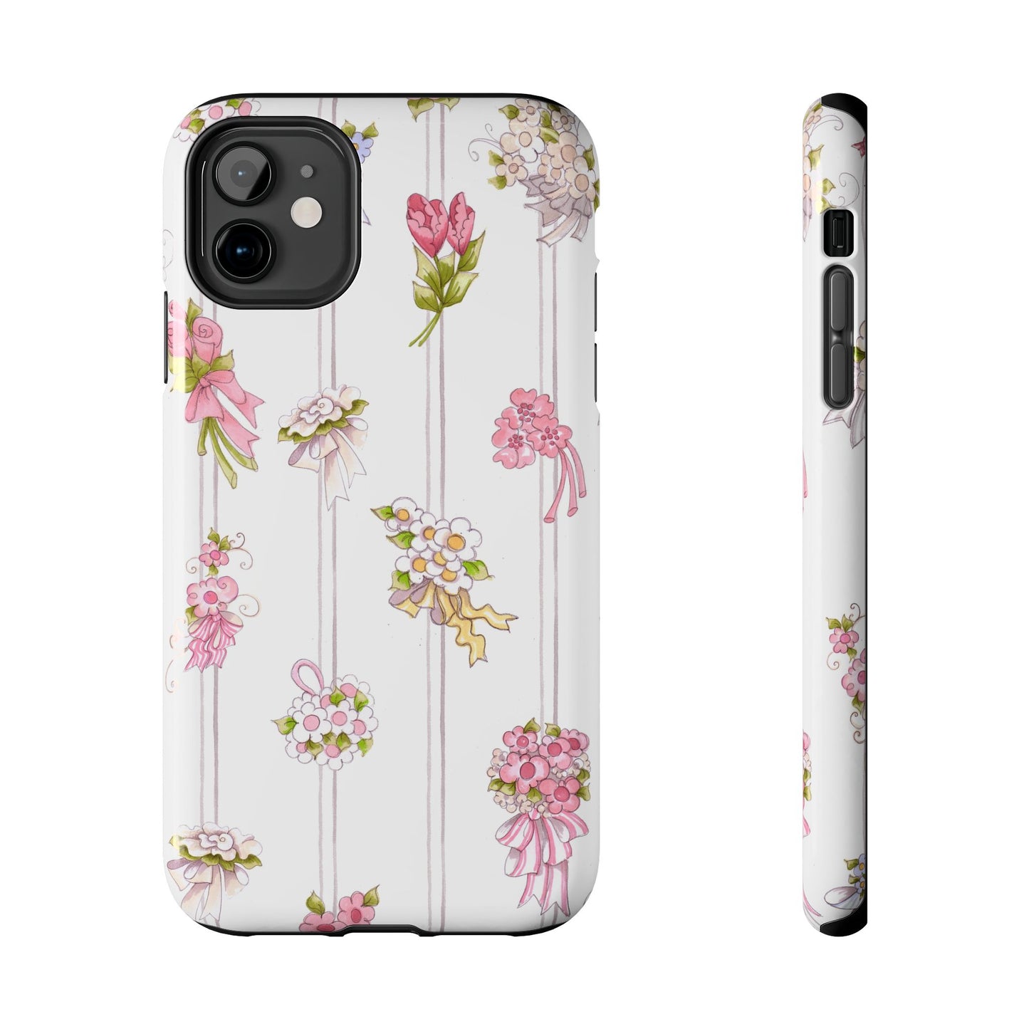 Bouquet Stripe Phone Case