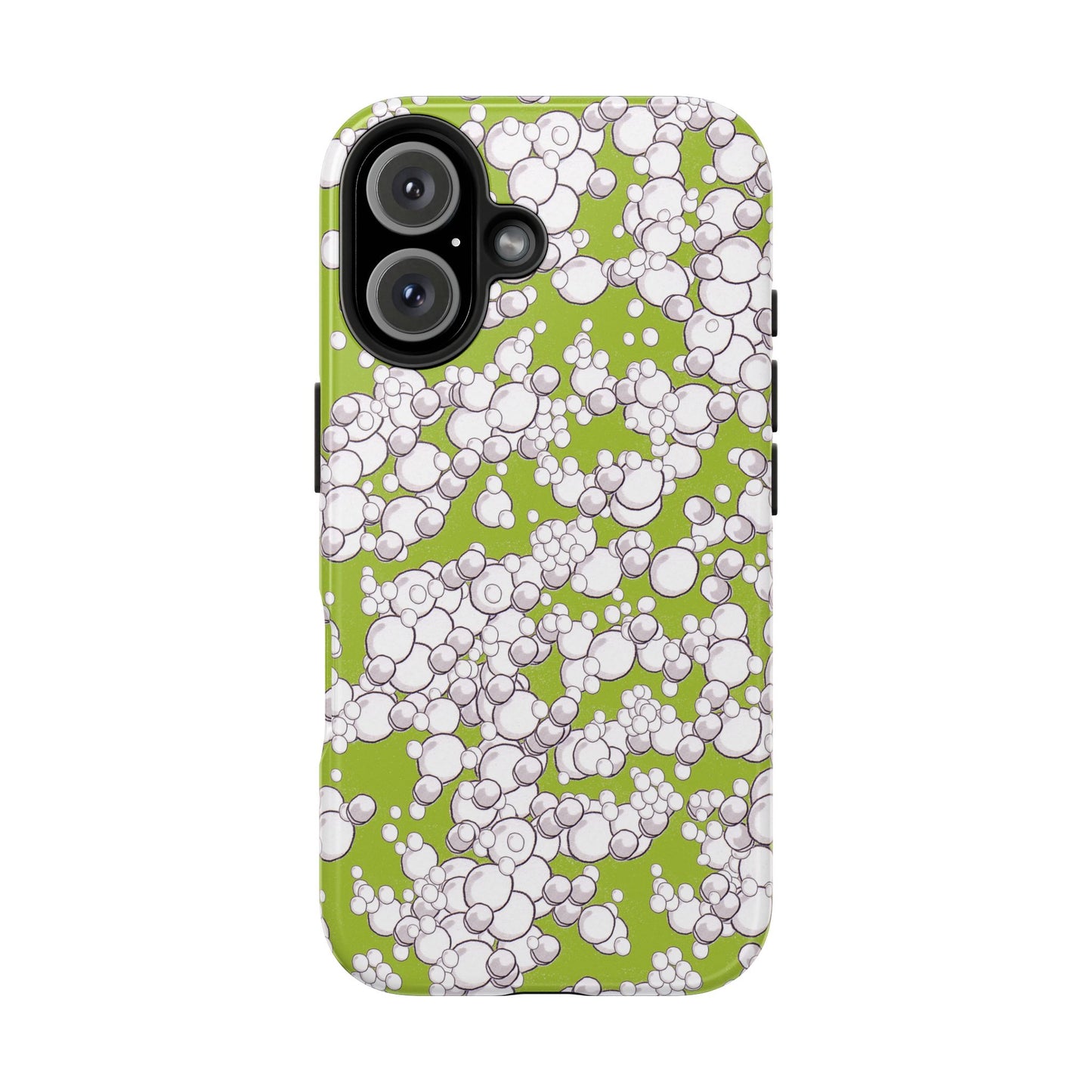 Bubble Dots Green Phone Case