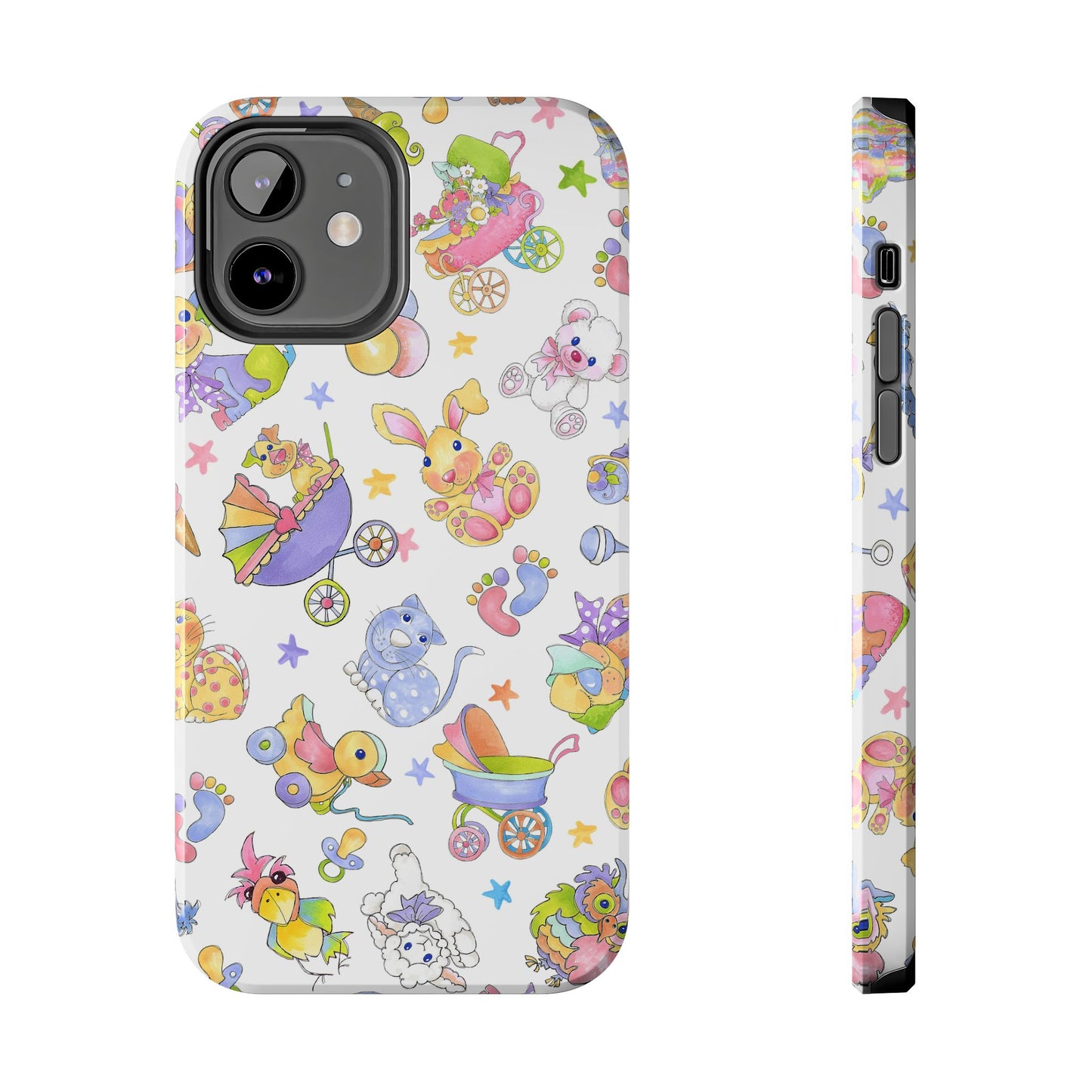 Busy Baby White Phone Case