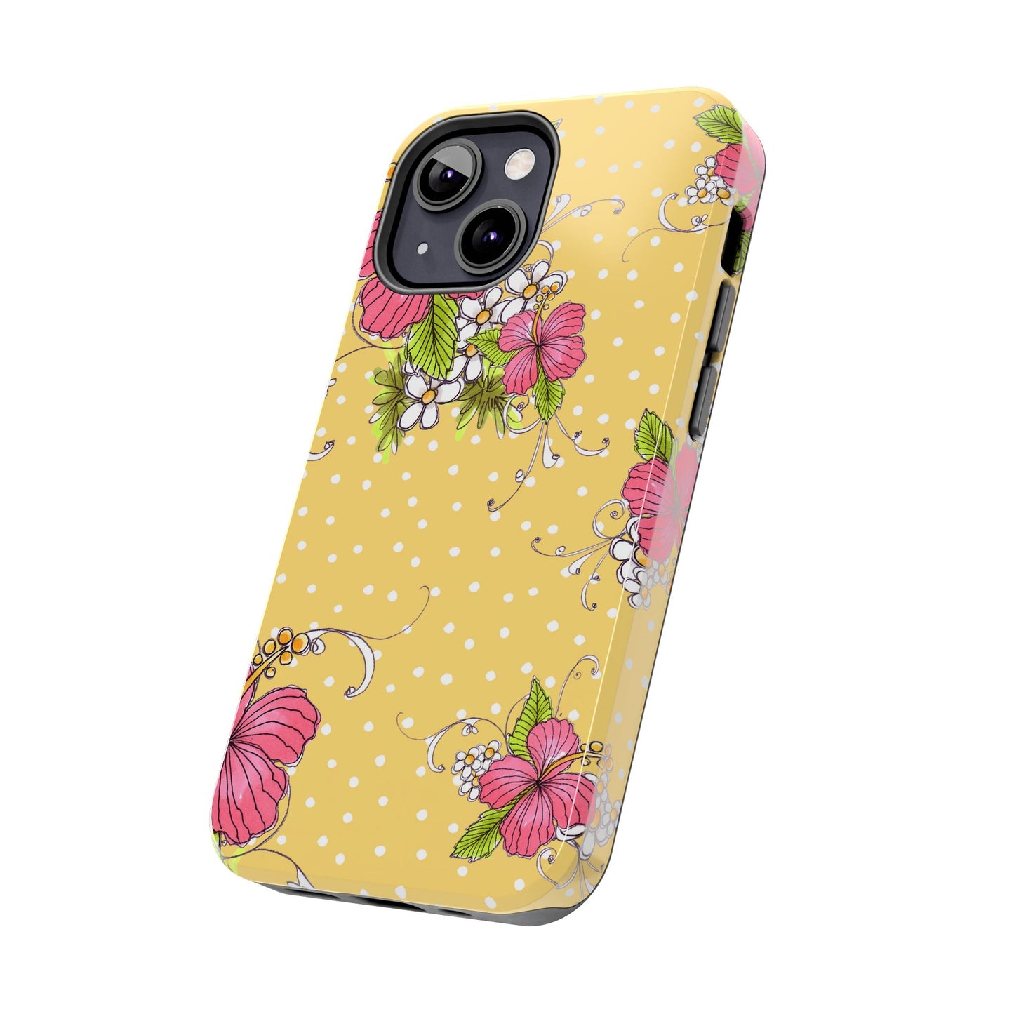Lady Luau Yellow Phone Case