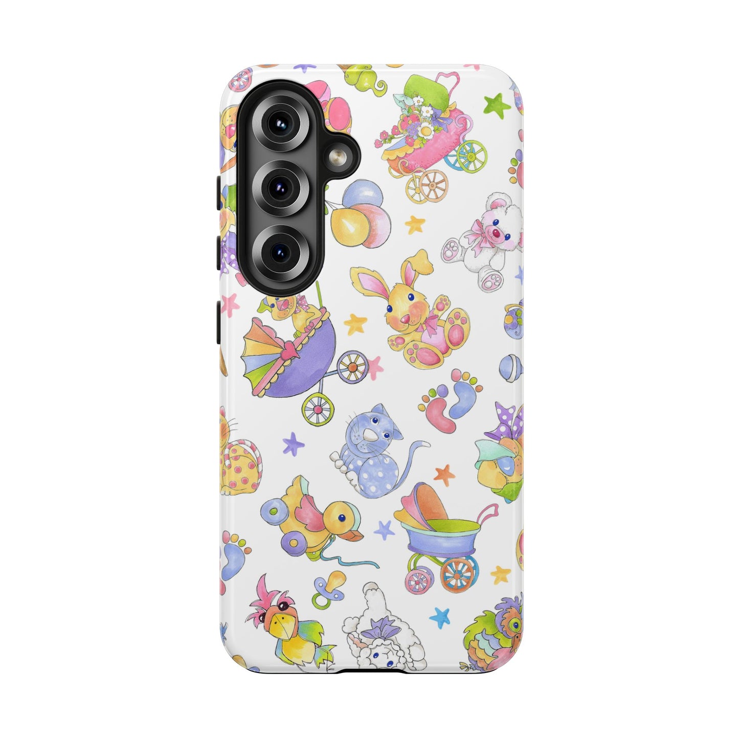 Busy Baby White Phone Case