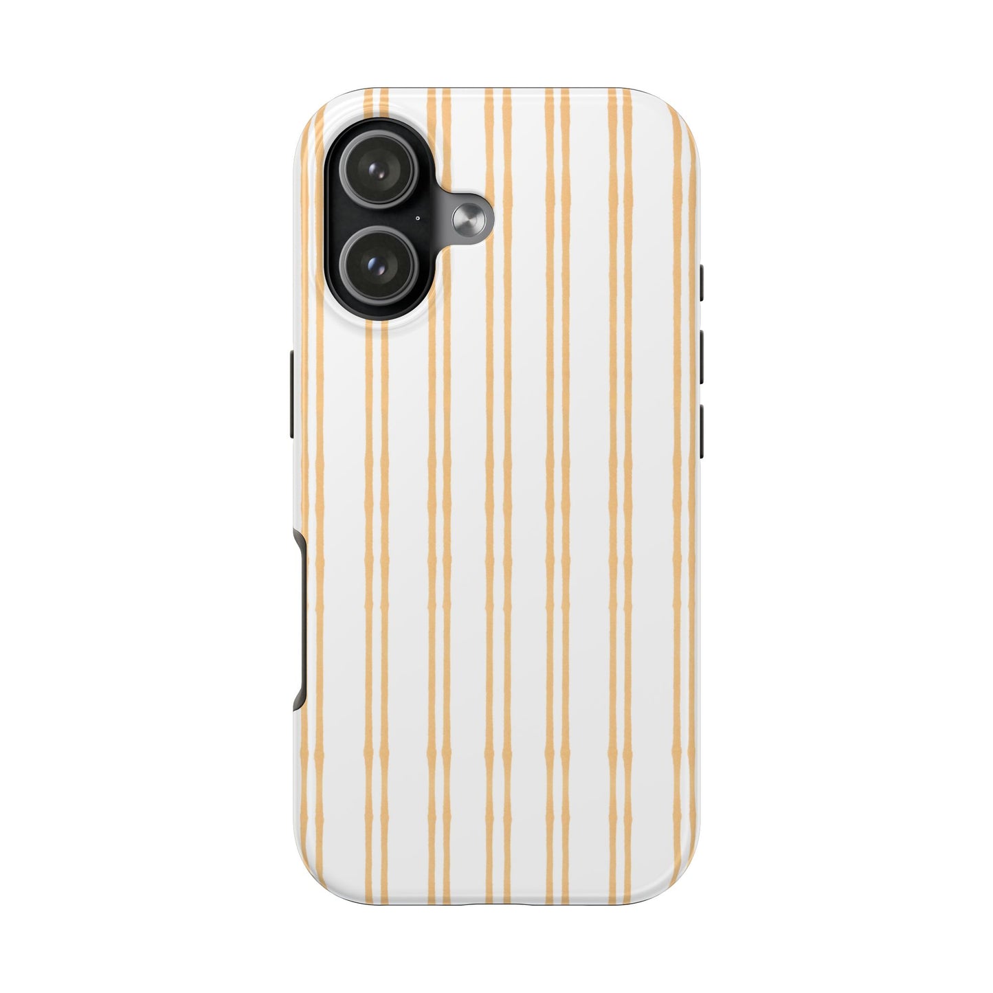 Double Stripe Yellow Phone Case