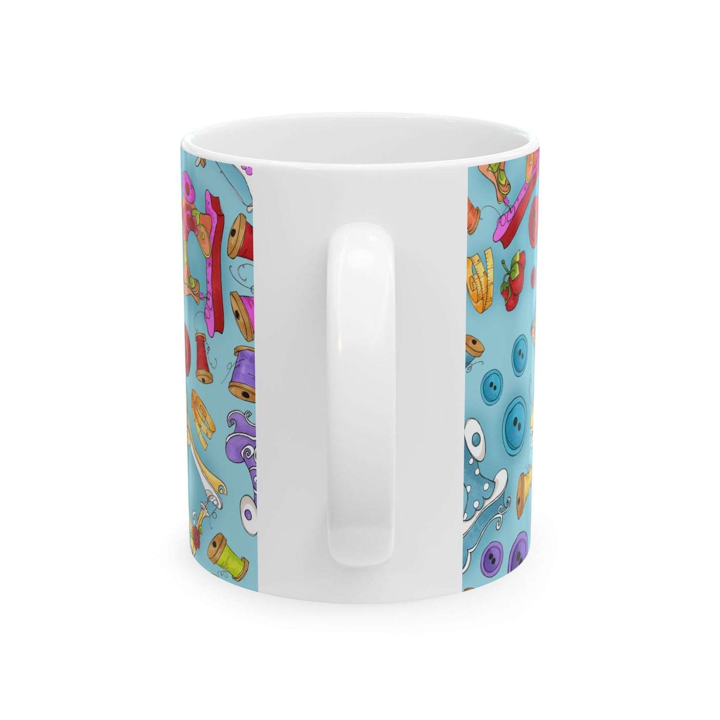 Sew Assorted Turquoise Cup