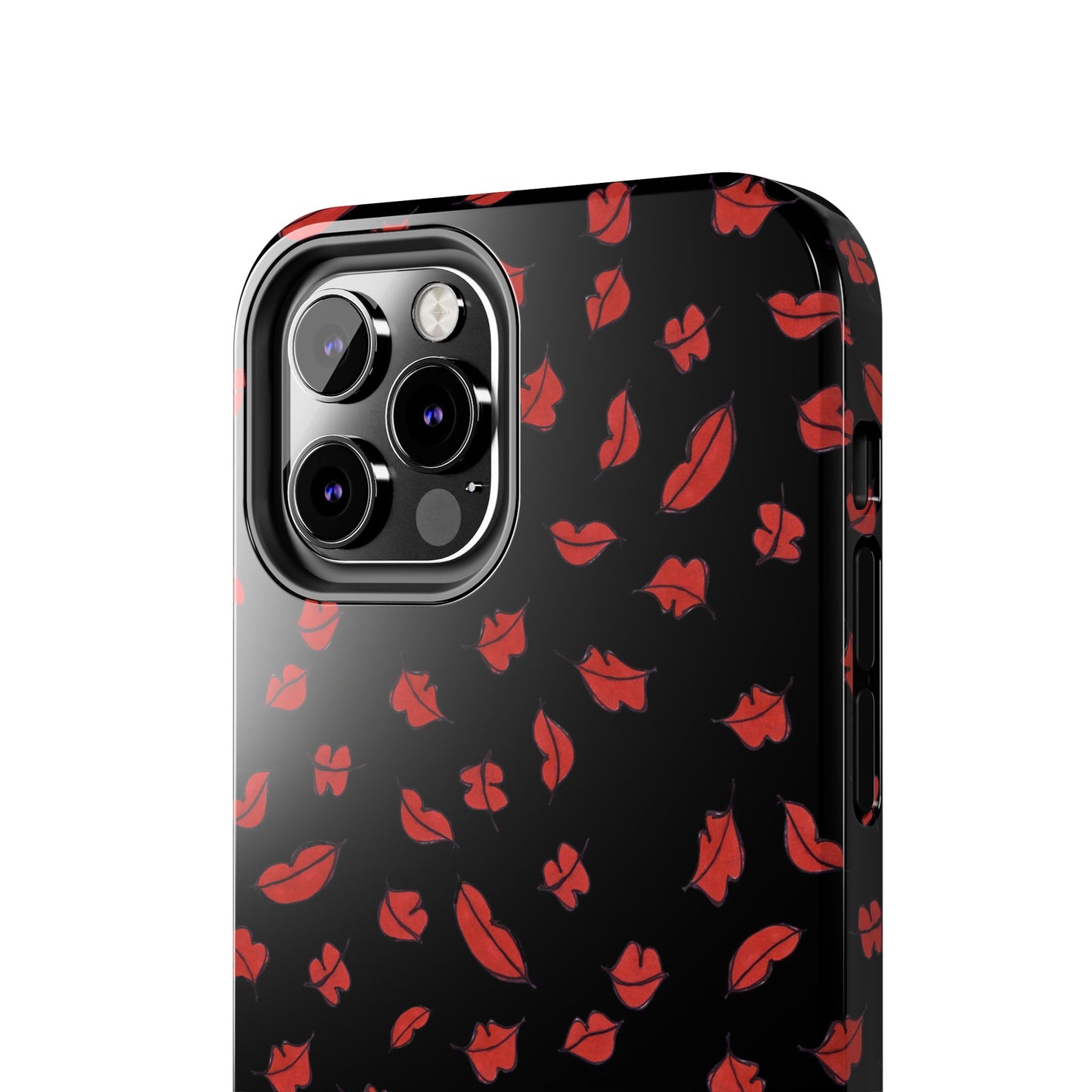 Autumn Lips Black Phone Case