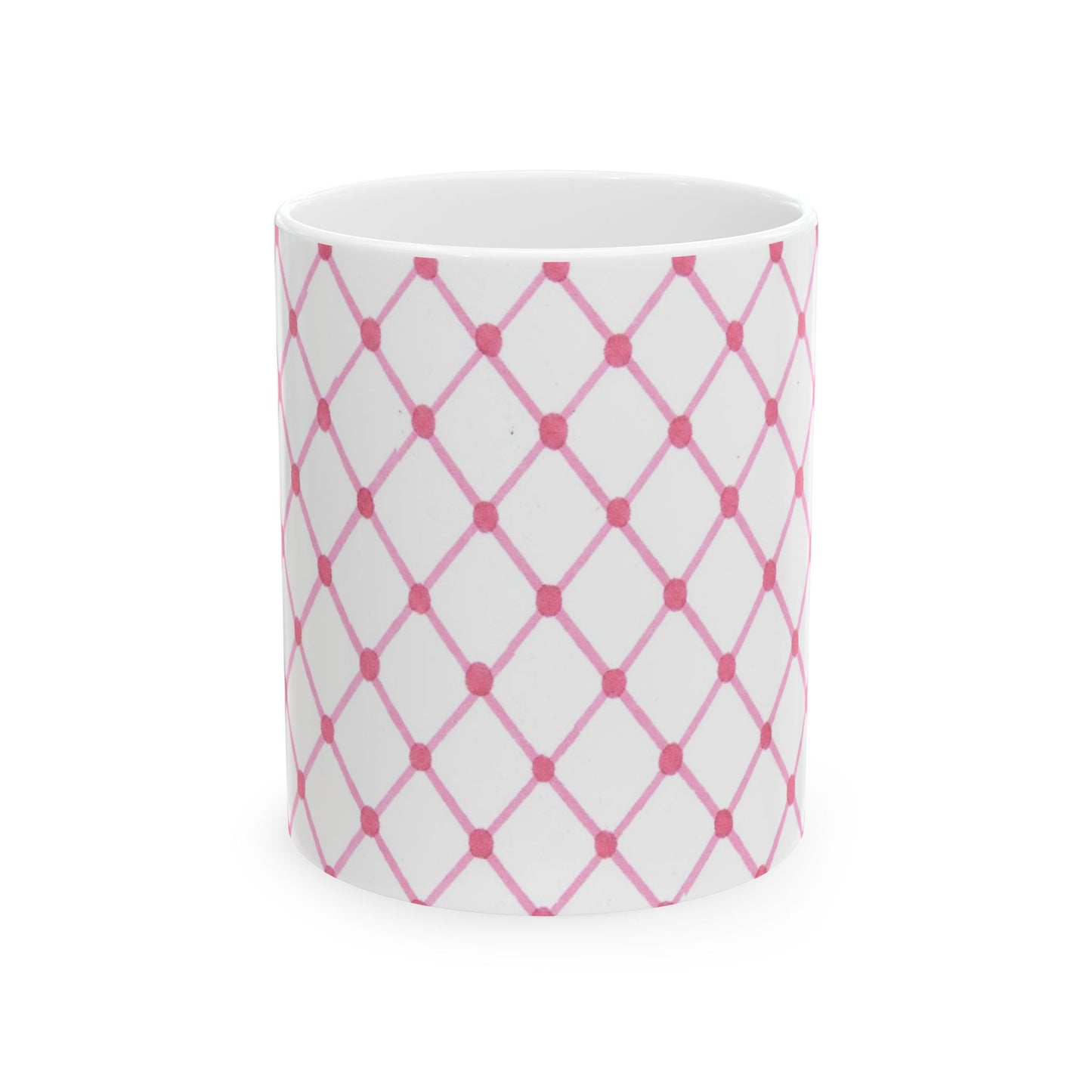 Diamond White / Pink Cup
