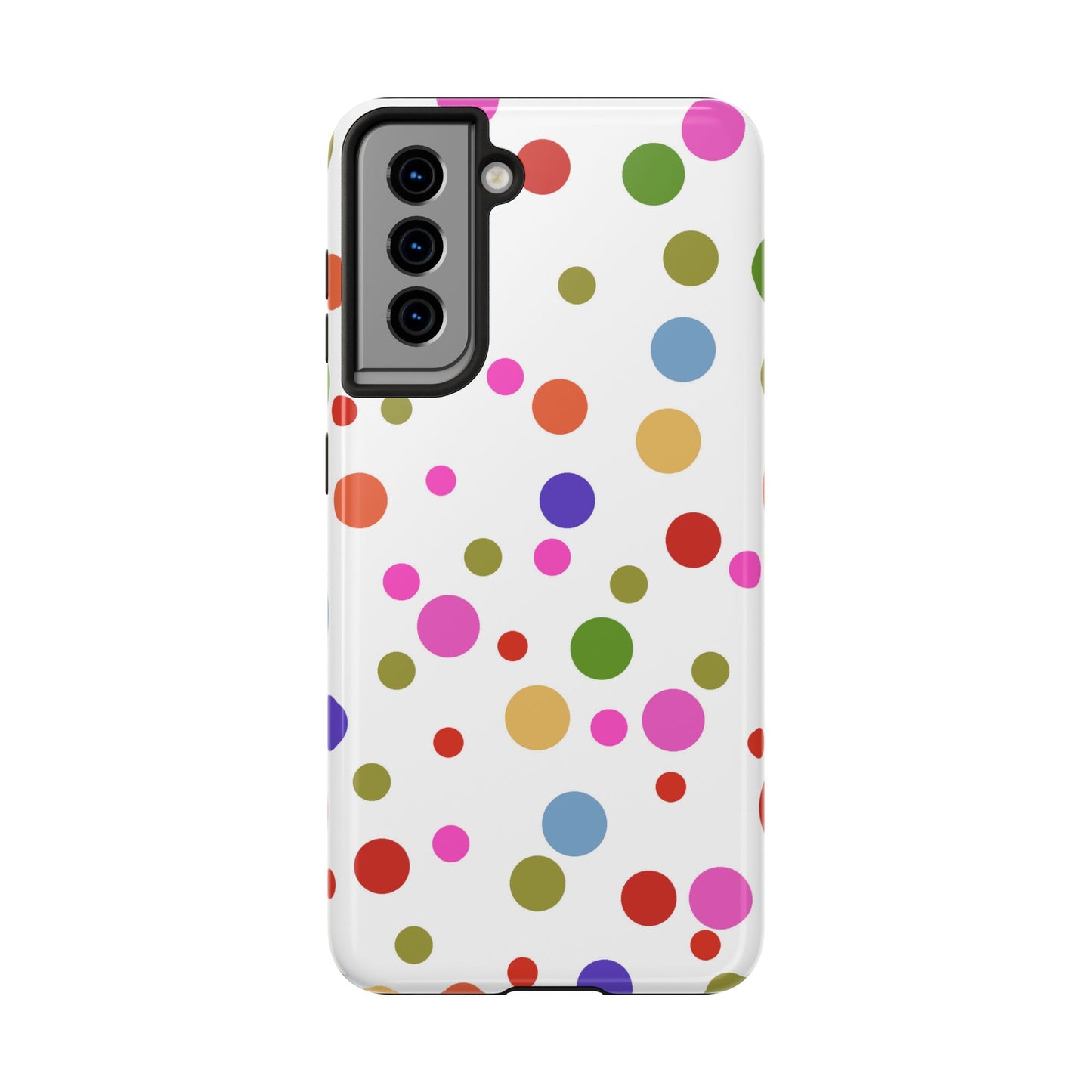 Dot Assortment White Phone Case