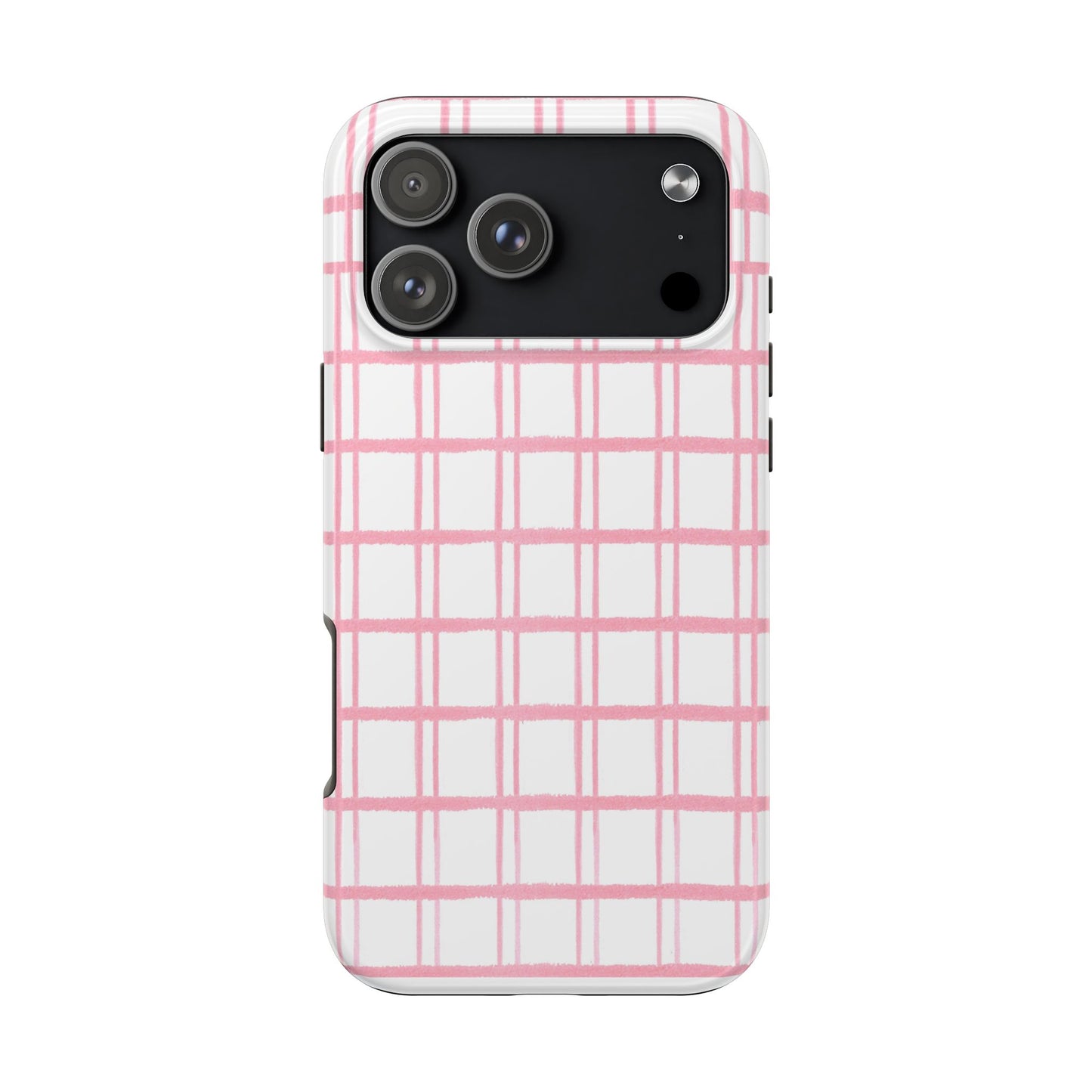 Pink Plaid Phone Case