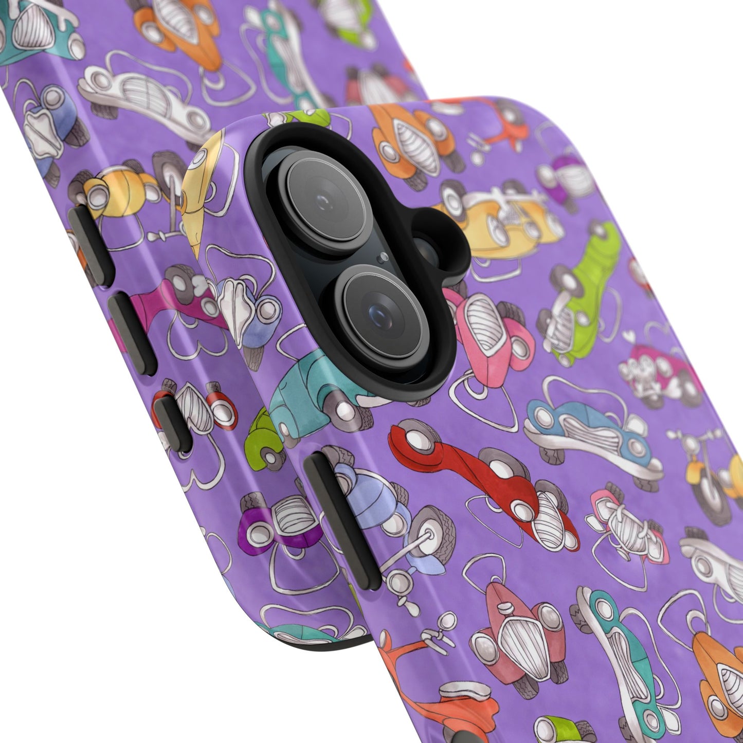 Pile Up Purple Phone Case