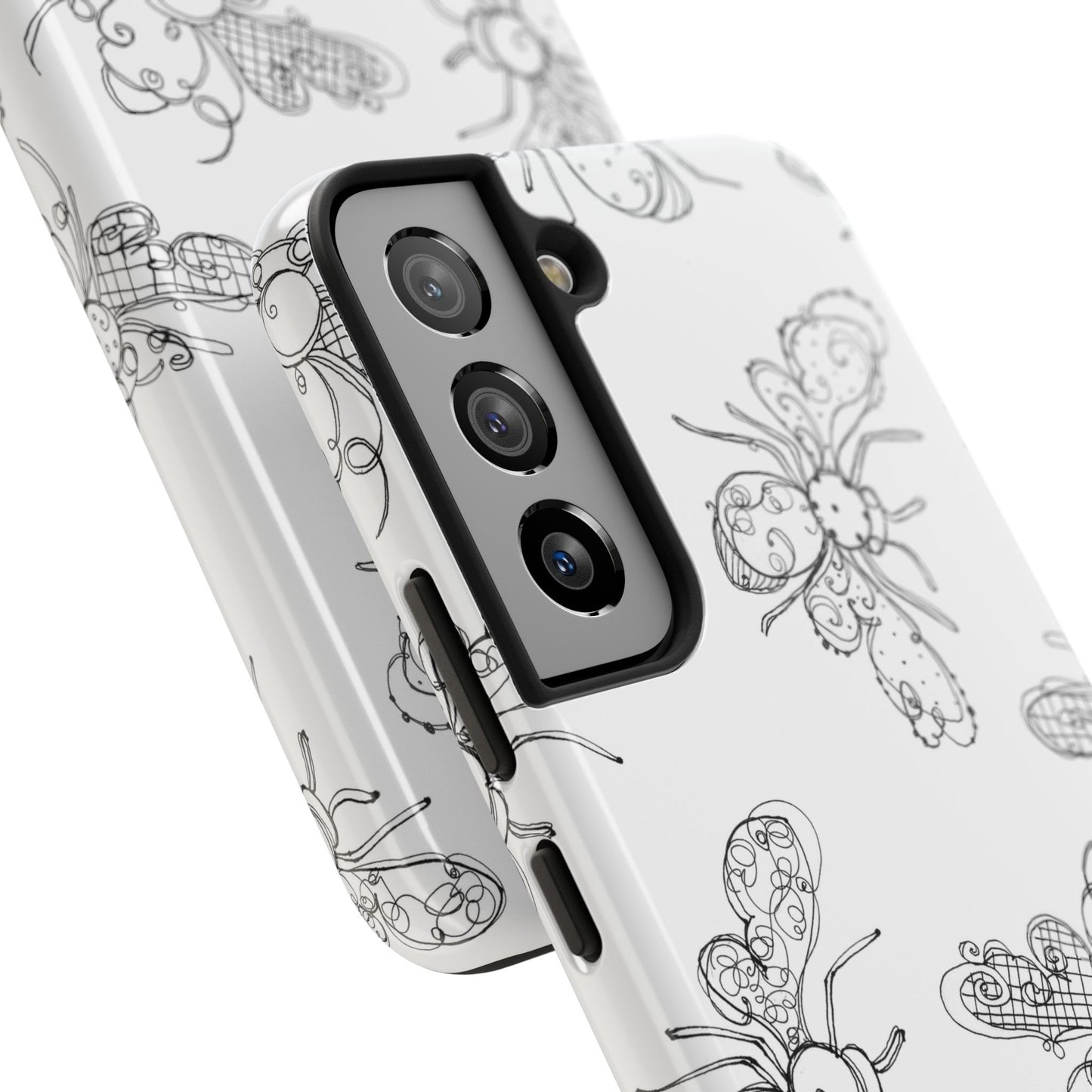 Busy Bees White Phone Case