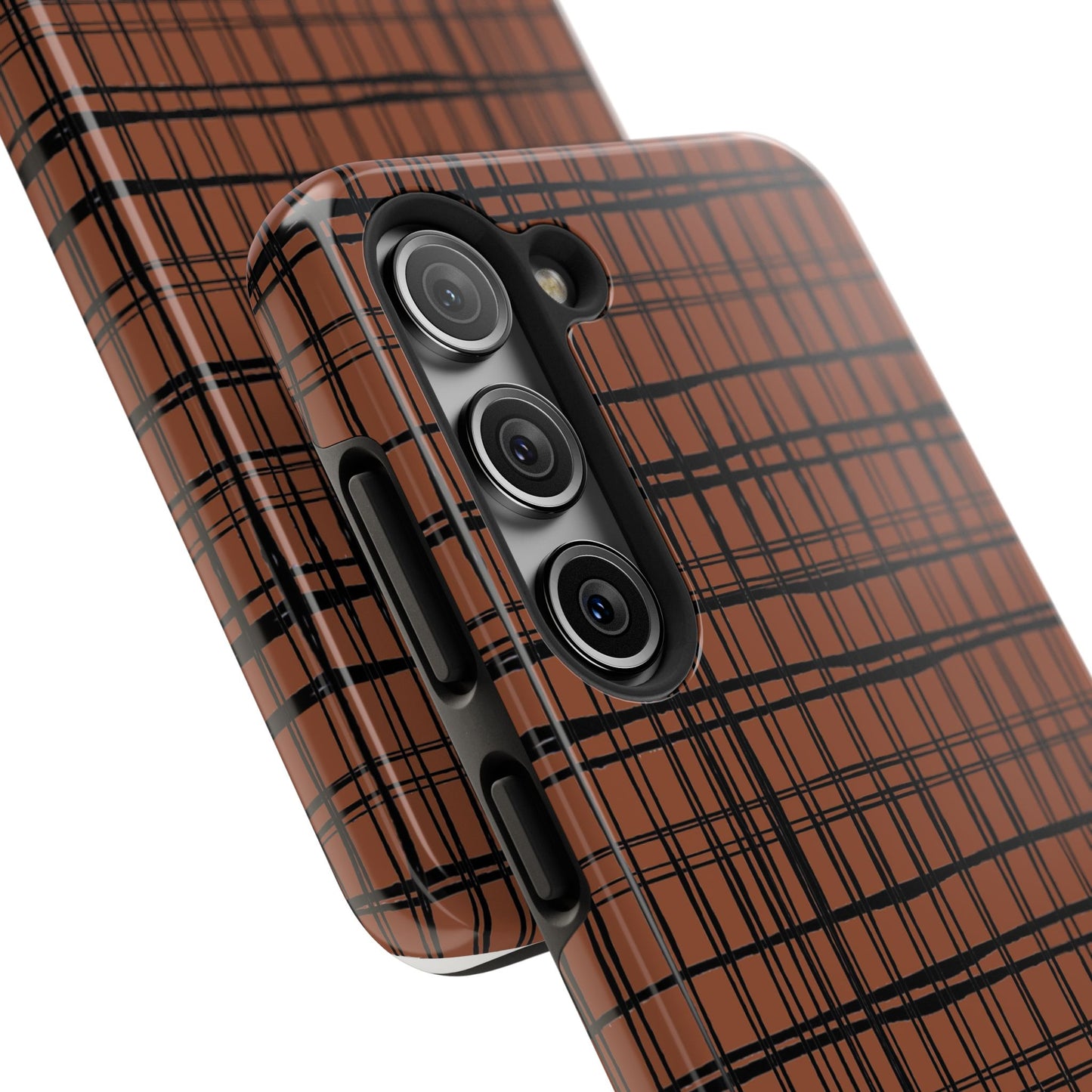 Doggie Fence Rust Phone Case