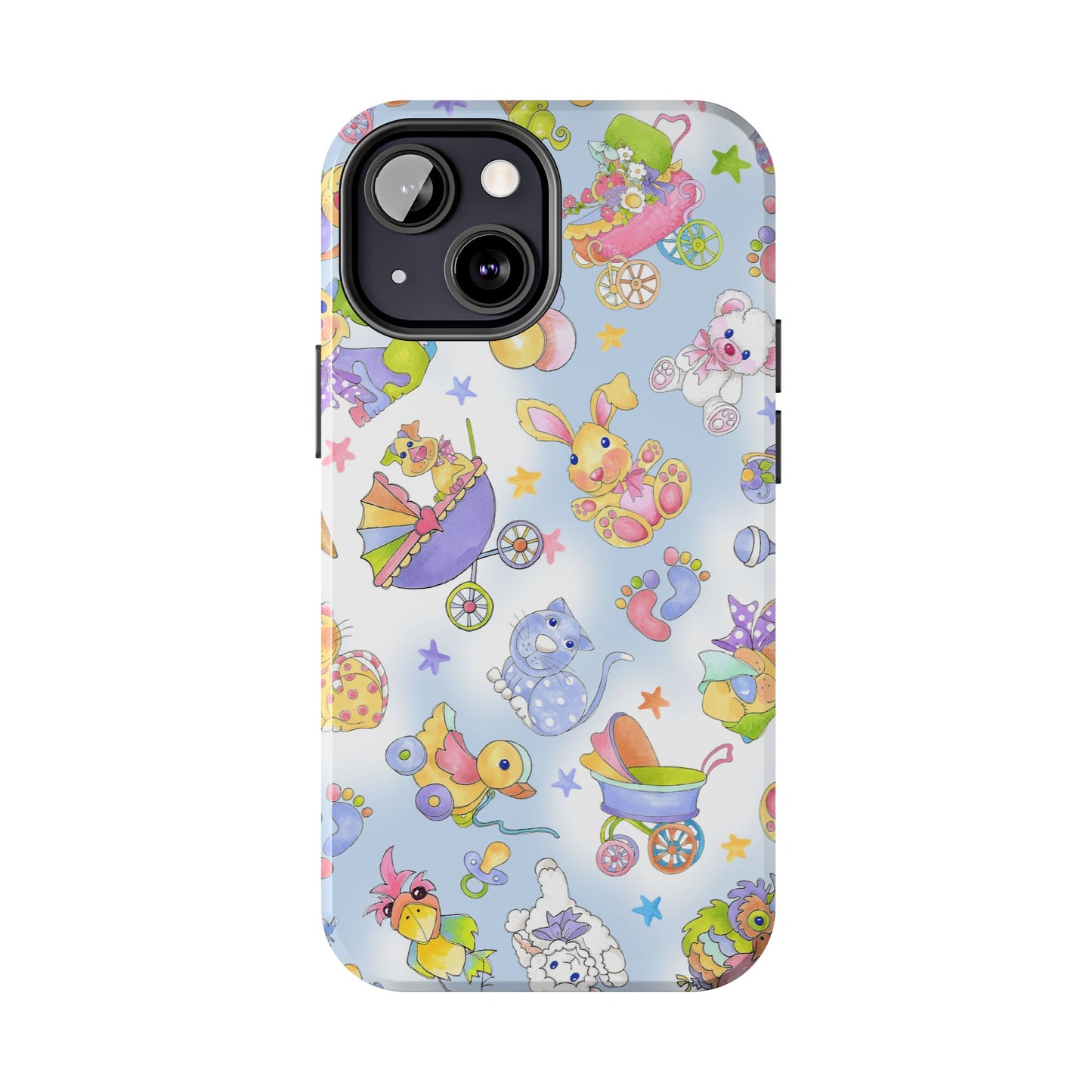 Busy Baby Blue Sky Phone Case