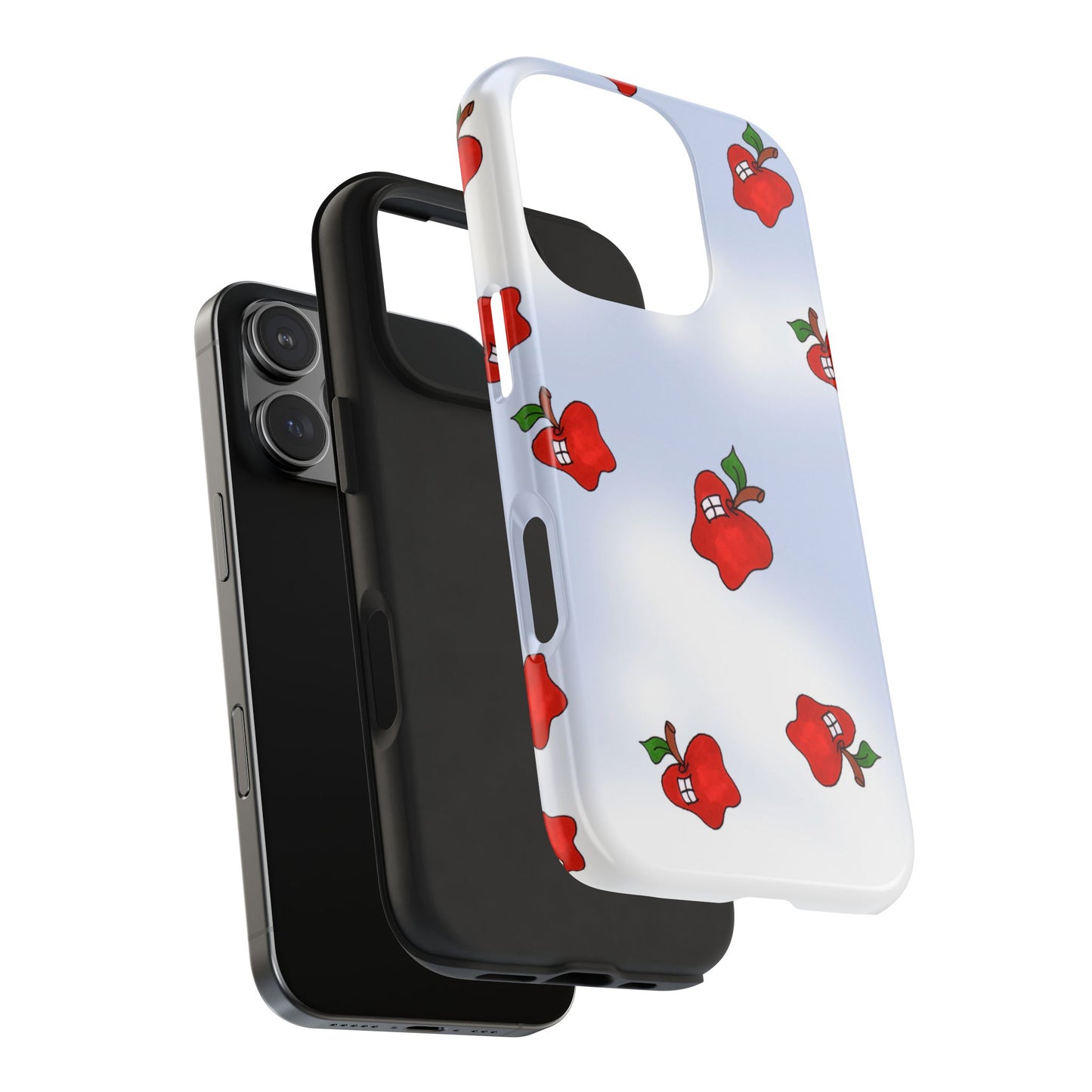Flying Apples Blue Sky Phone Case