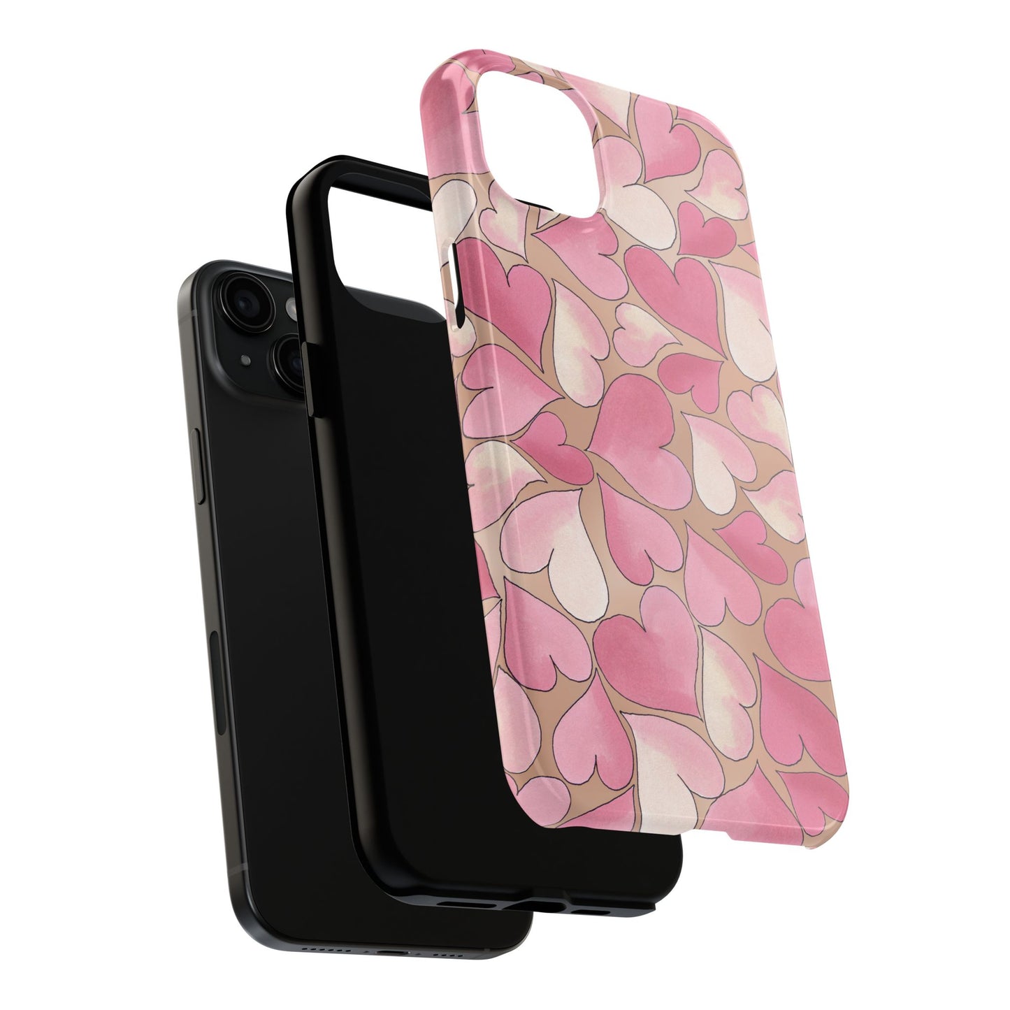 Hearts Malt Phone Case