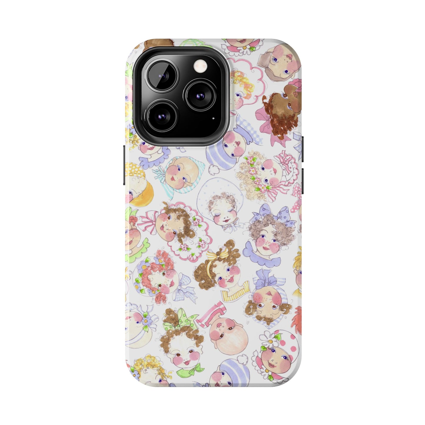 Baby Face Fling White Phone Case