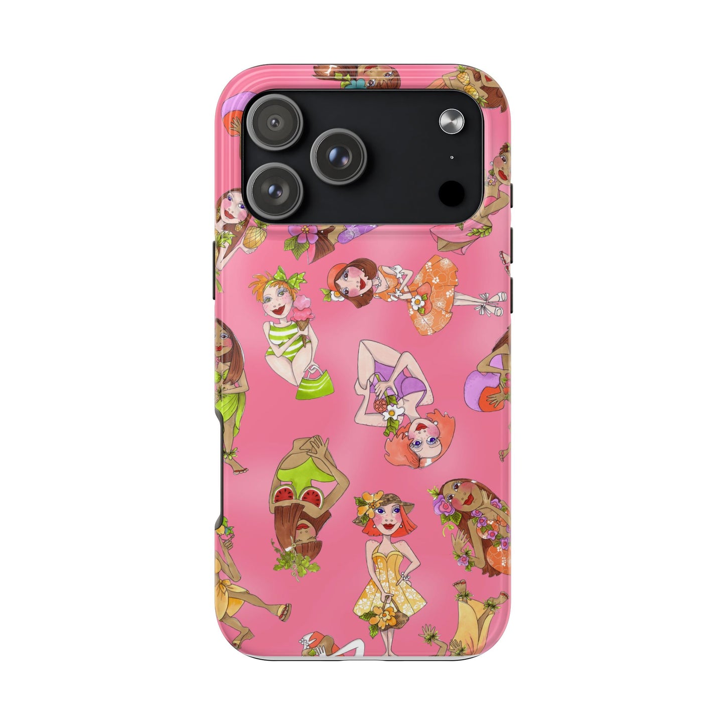 Island Toss Pink Phone Case