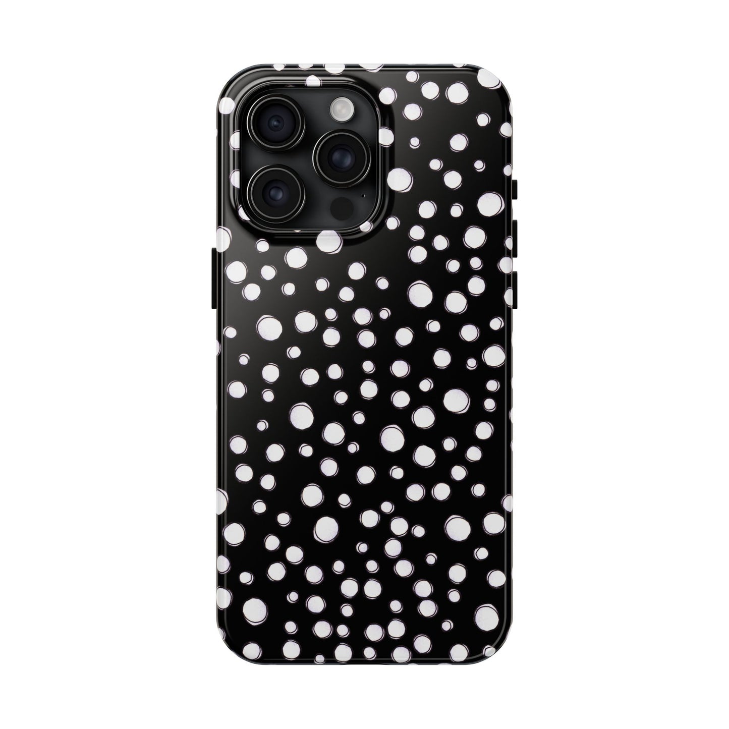 Pot Dots Black Phone Case