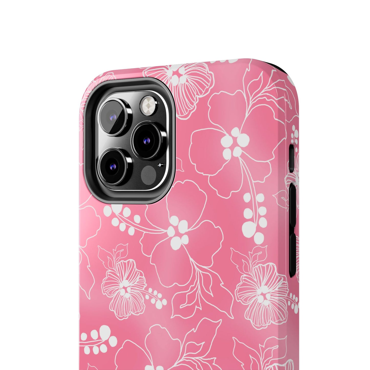 Lacey Hibiscus Pink Phone Case