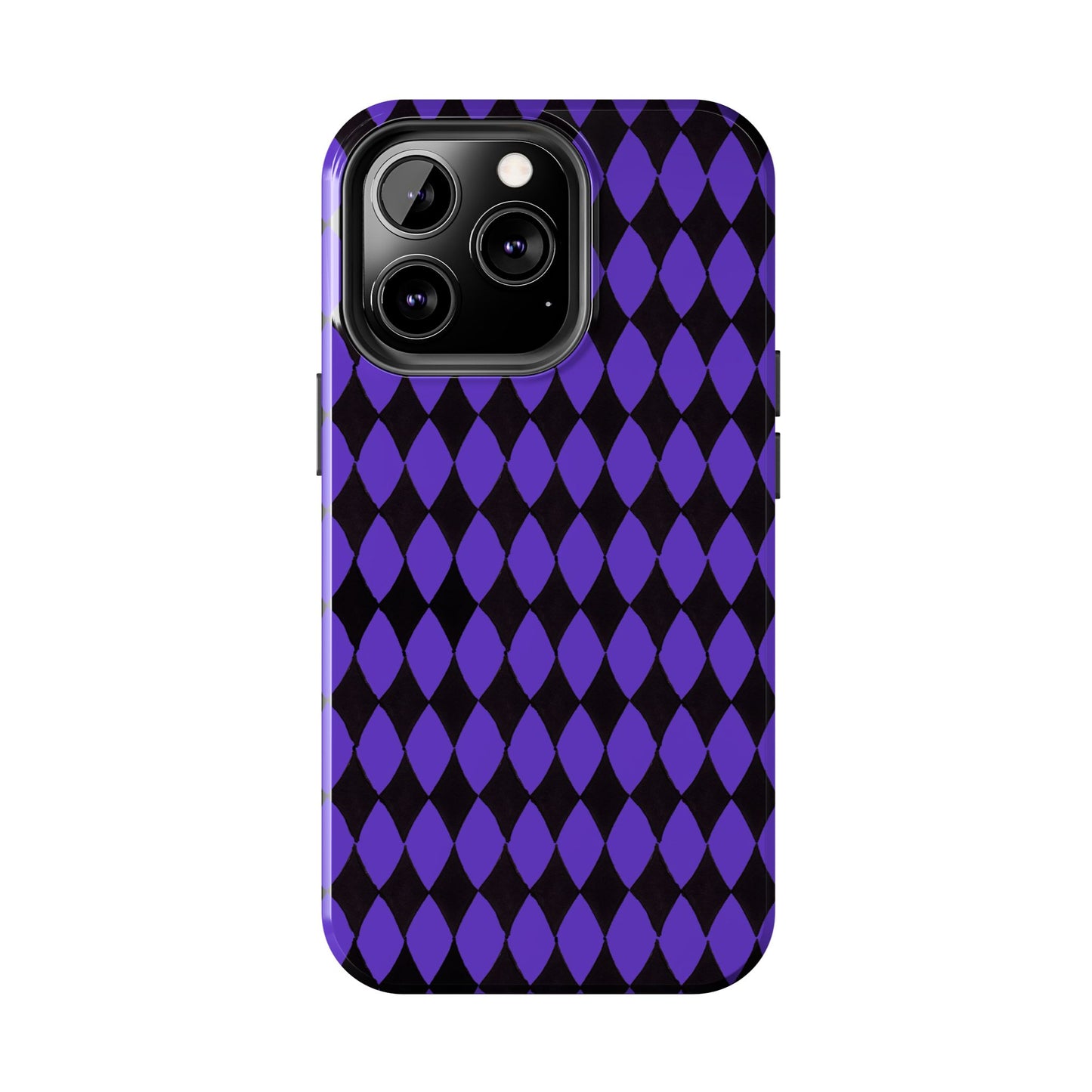 Diamond Purple / Black Phone Case