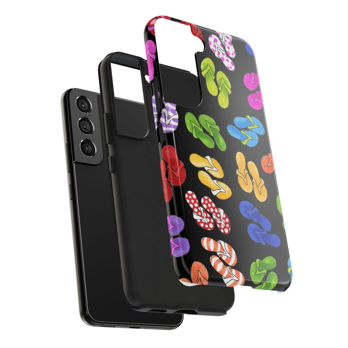 Fun Flops Black Phone Case