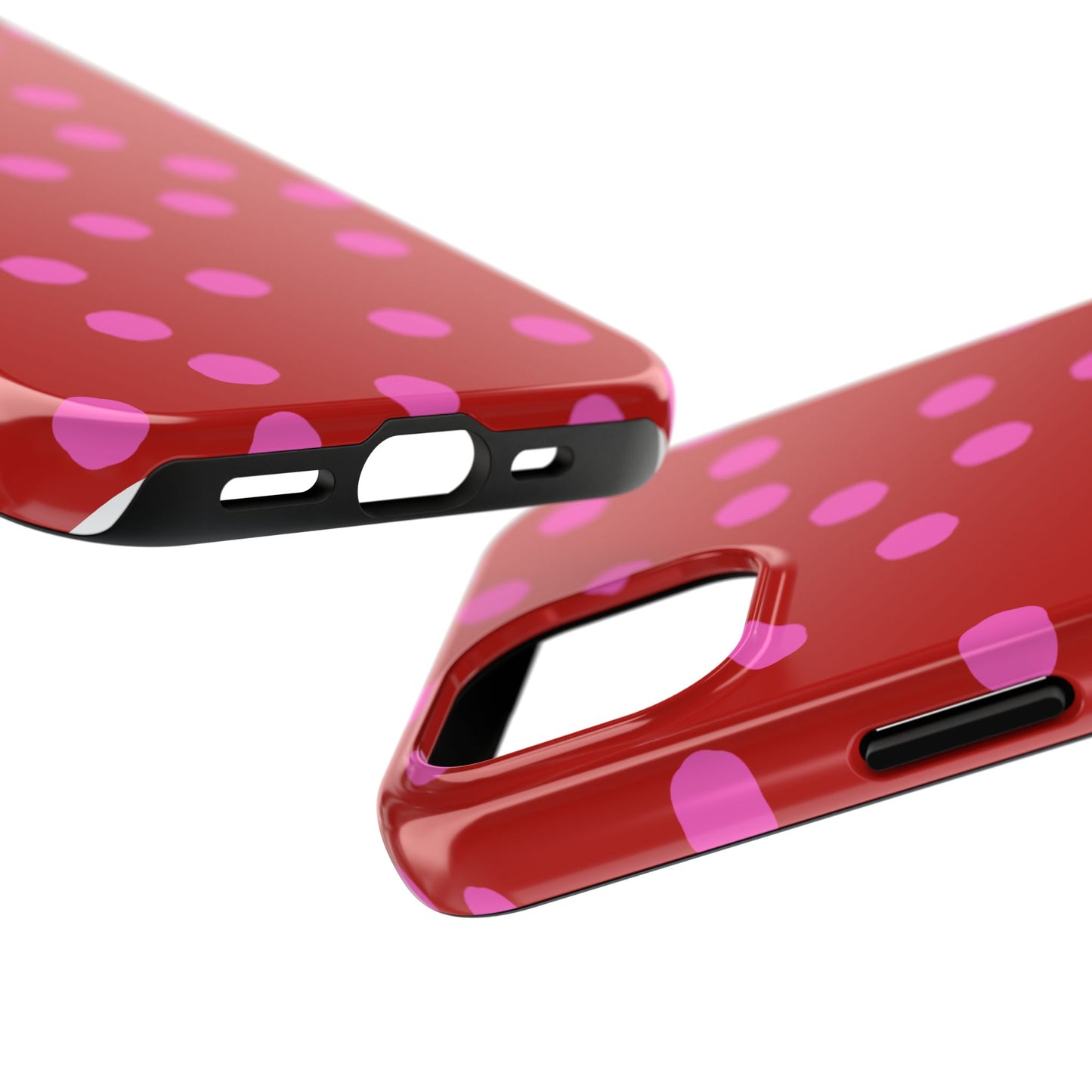 Jumbo Dots Red / Pink Phone Case