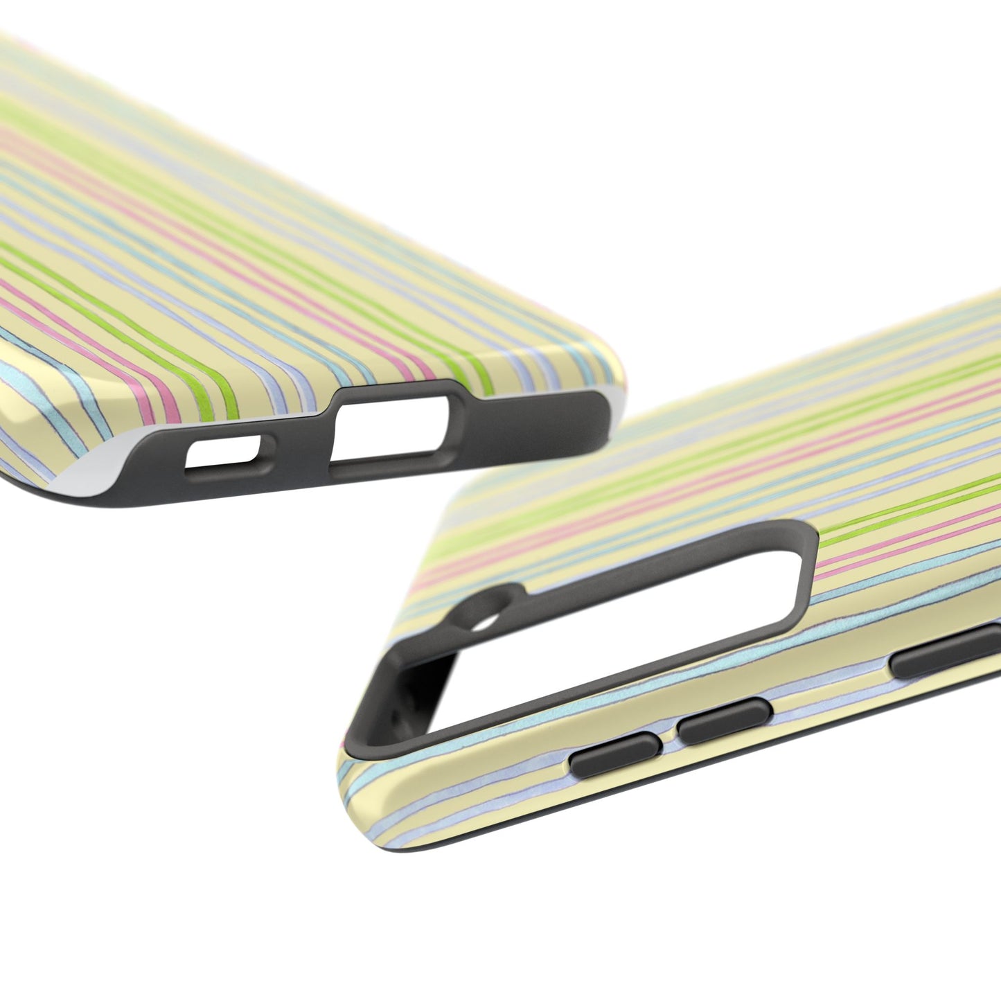 Belle Stripe Yellow Phone Case