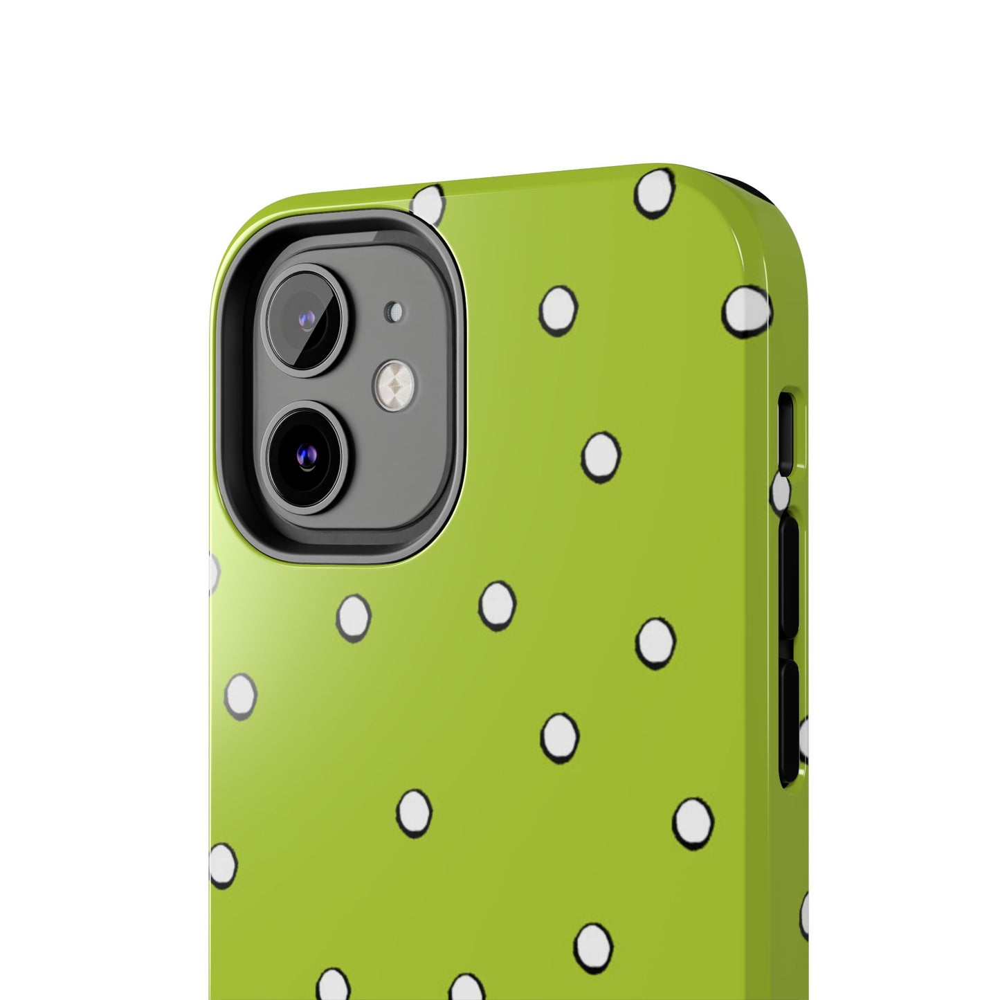 Lime Dots Phone Case