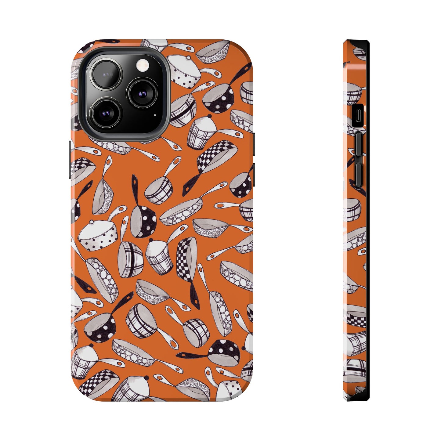 Pots & Pans Flyin' Orange Phone Case