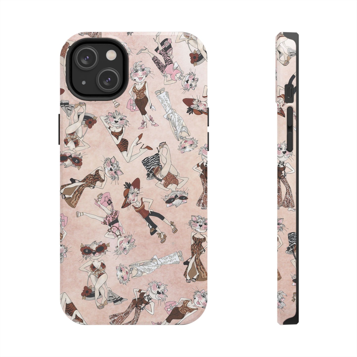 Spotted Lilies Pink Phone Case