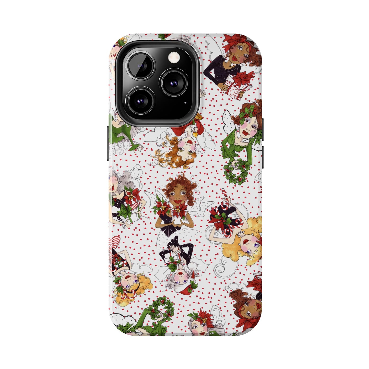 Fairy Toss White / Red Phone Case