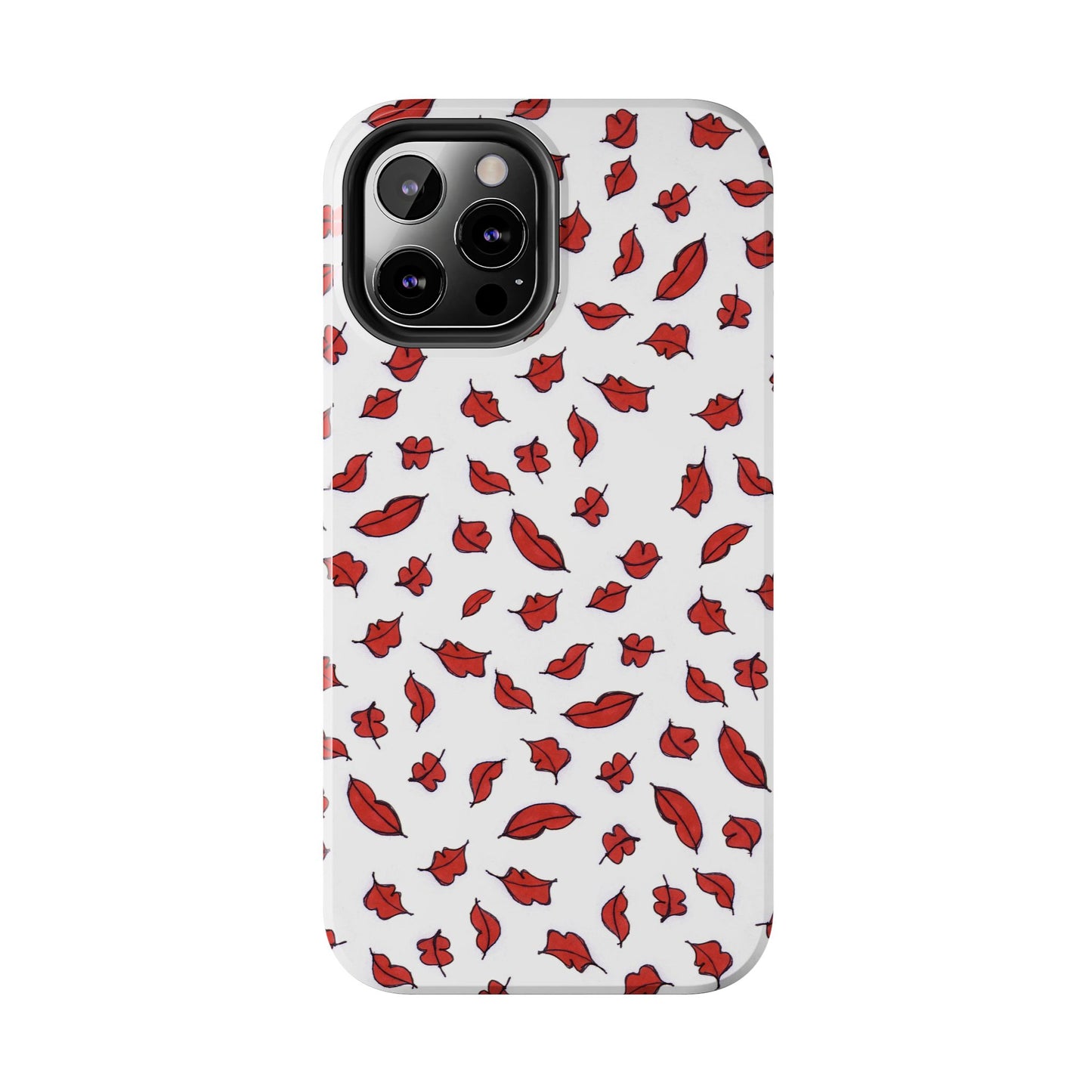 Autumn Lips White Phone Case