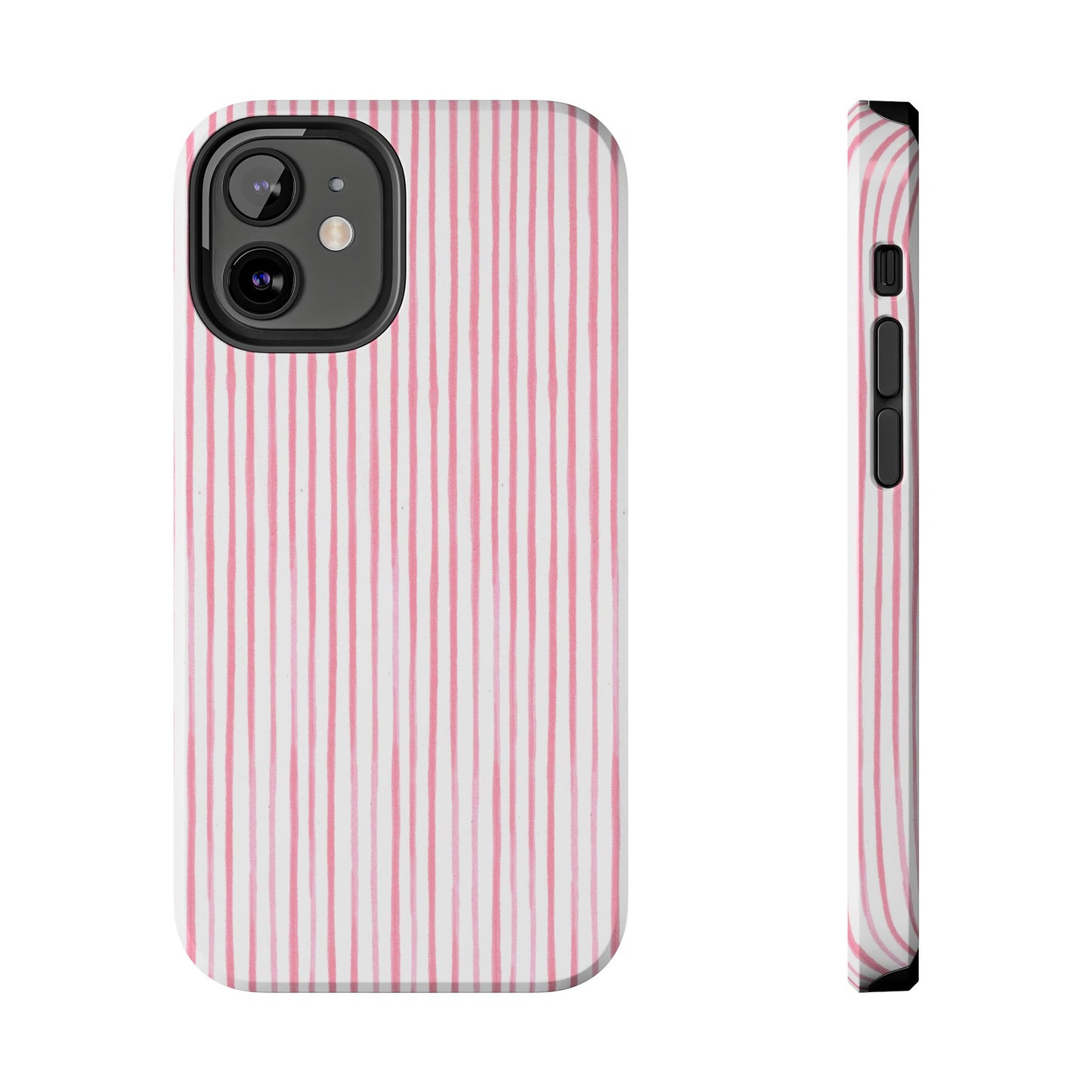 Candy Stripe White / Pink Phone Case