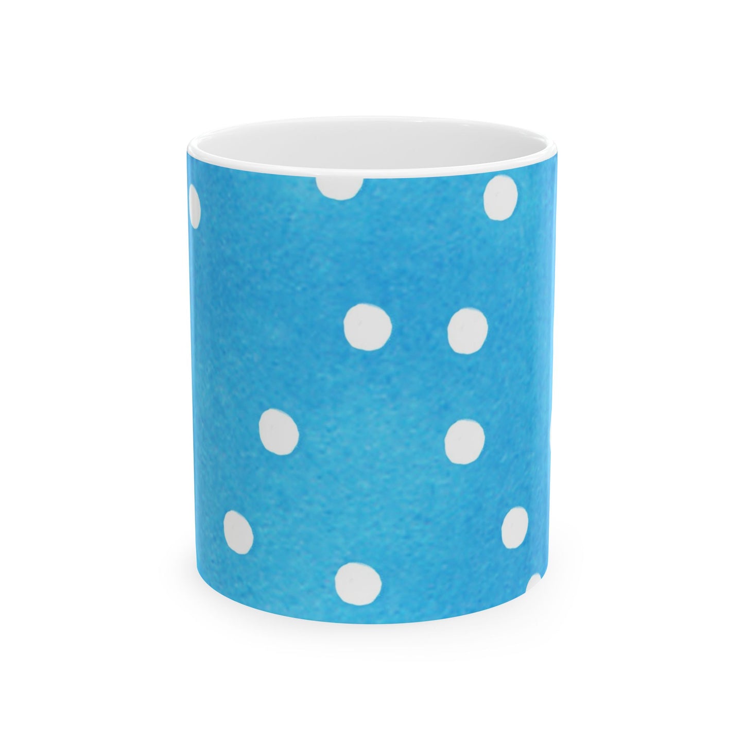 Plump Dots Turquoise Cup