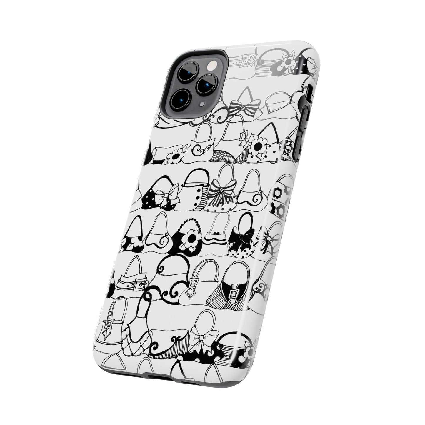 Purse Shelf White Phone Case