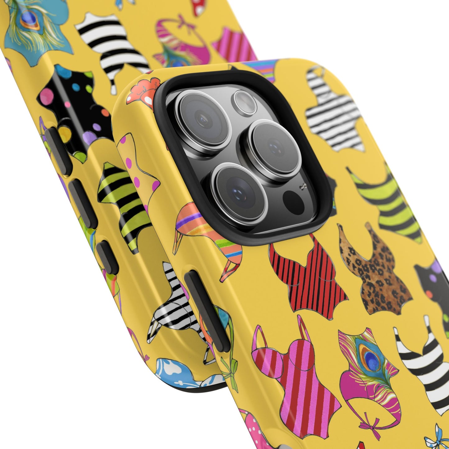 Assorted Suits Yellow Phone Case