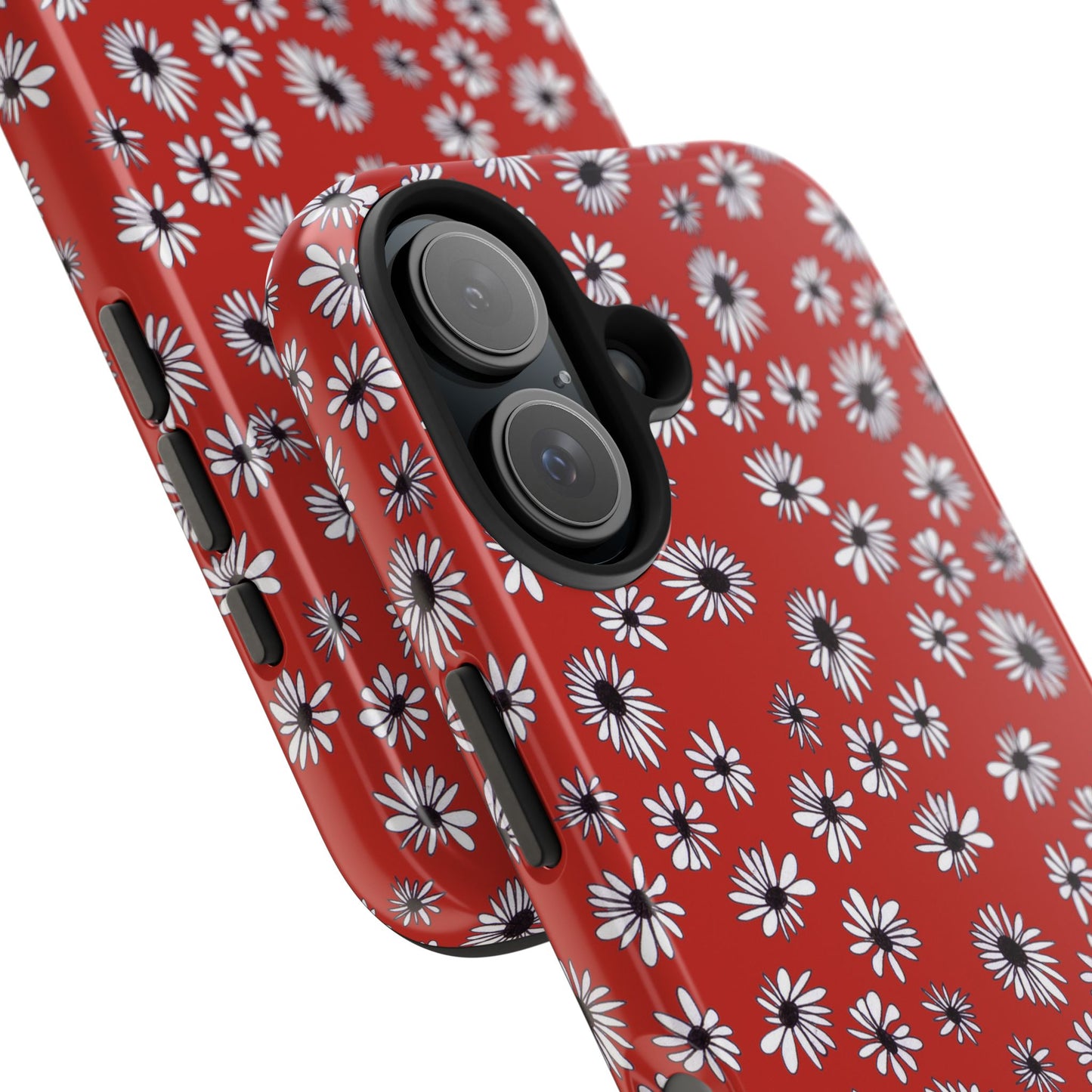 Random Daisy Red / White Phone Case