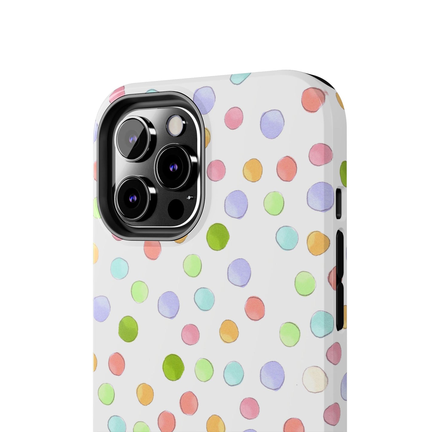 Happy Dots White Phone Case