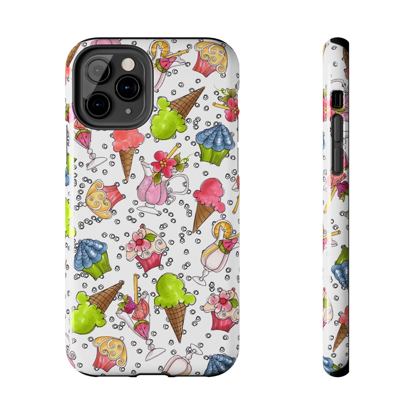 Resort Food White Phone Case