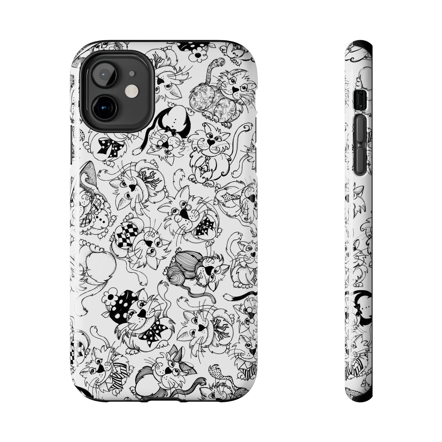 So Kitties Tossed White Phone Case