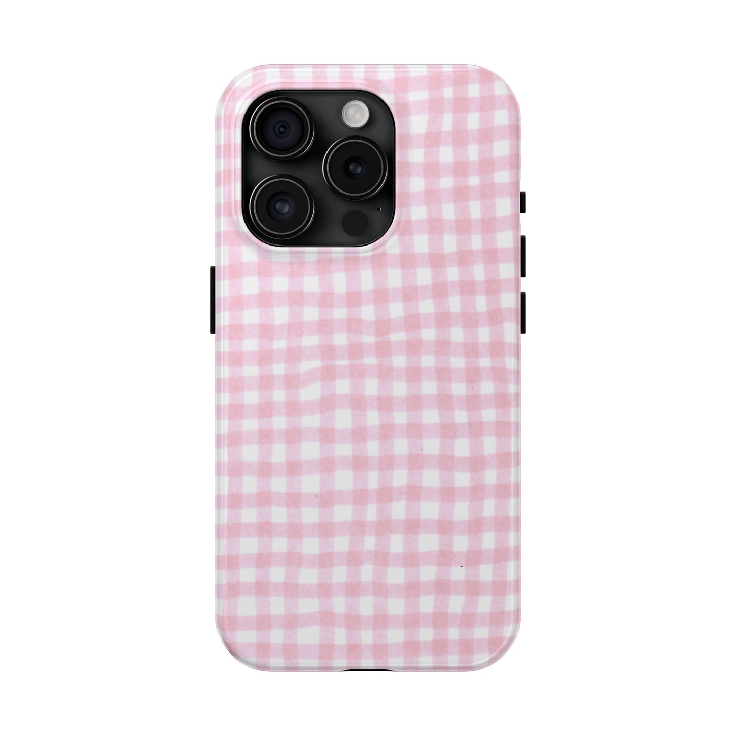 Wonky Chipper Check Pink Phone Case