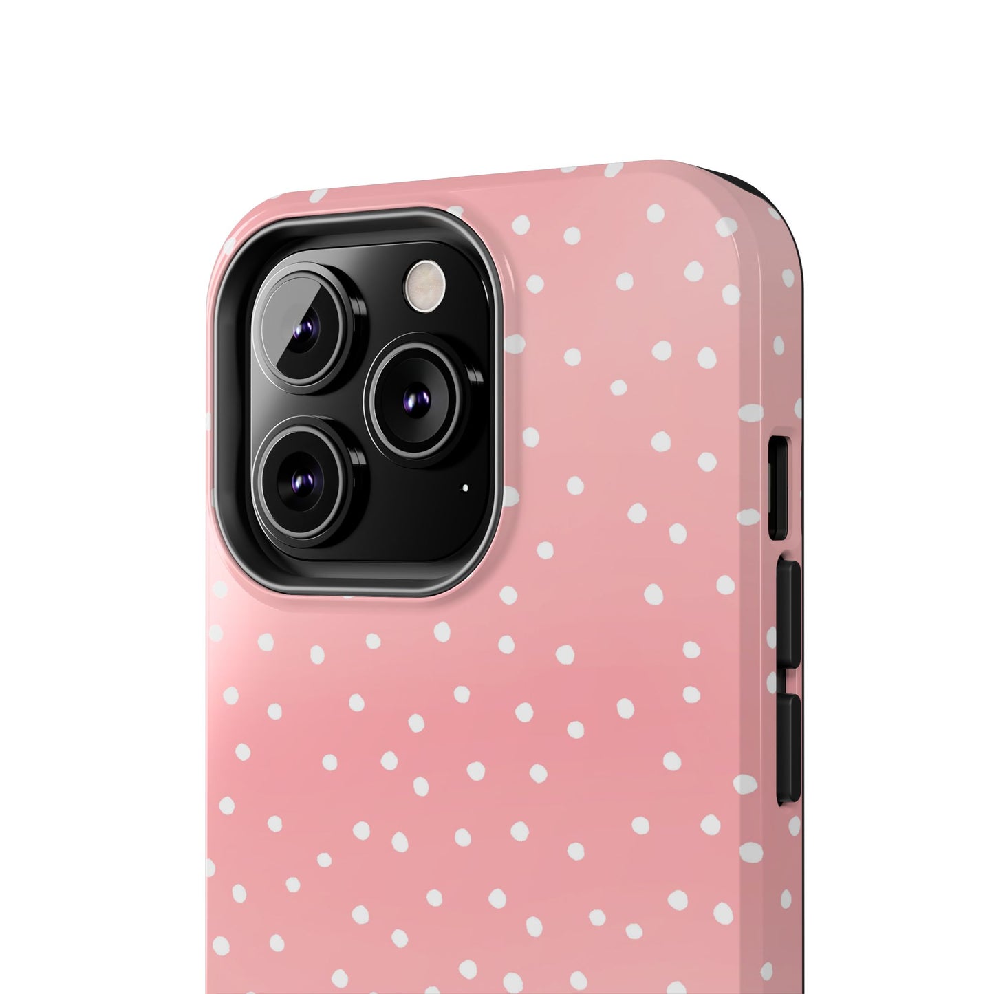 Dinky Dots Coral / White Phone Case