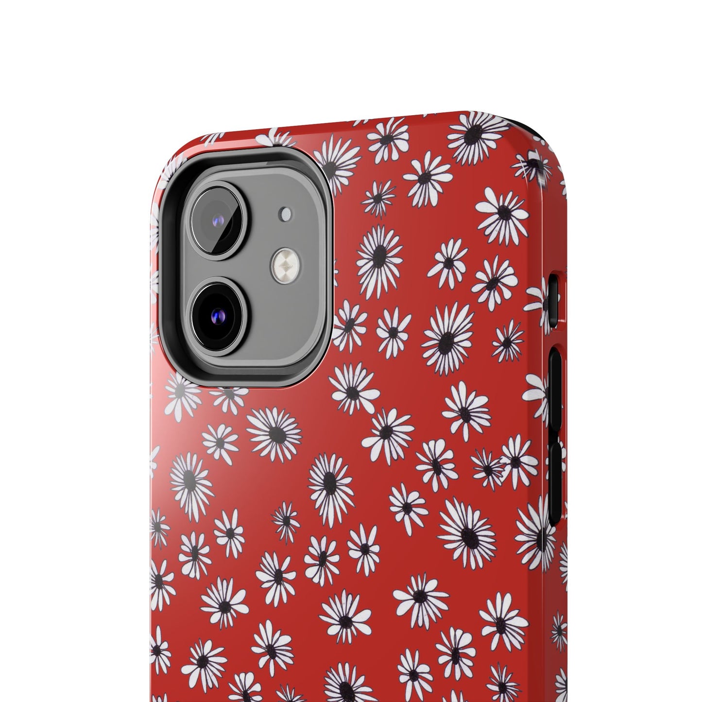 Random Daisy Red / White Phone Case