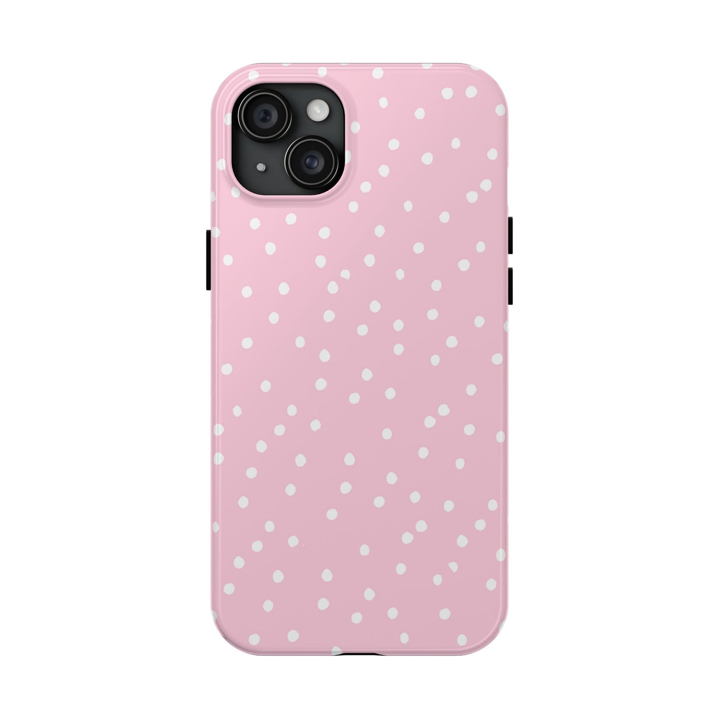Space Dots Pink / White Phone Case