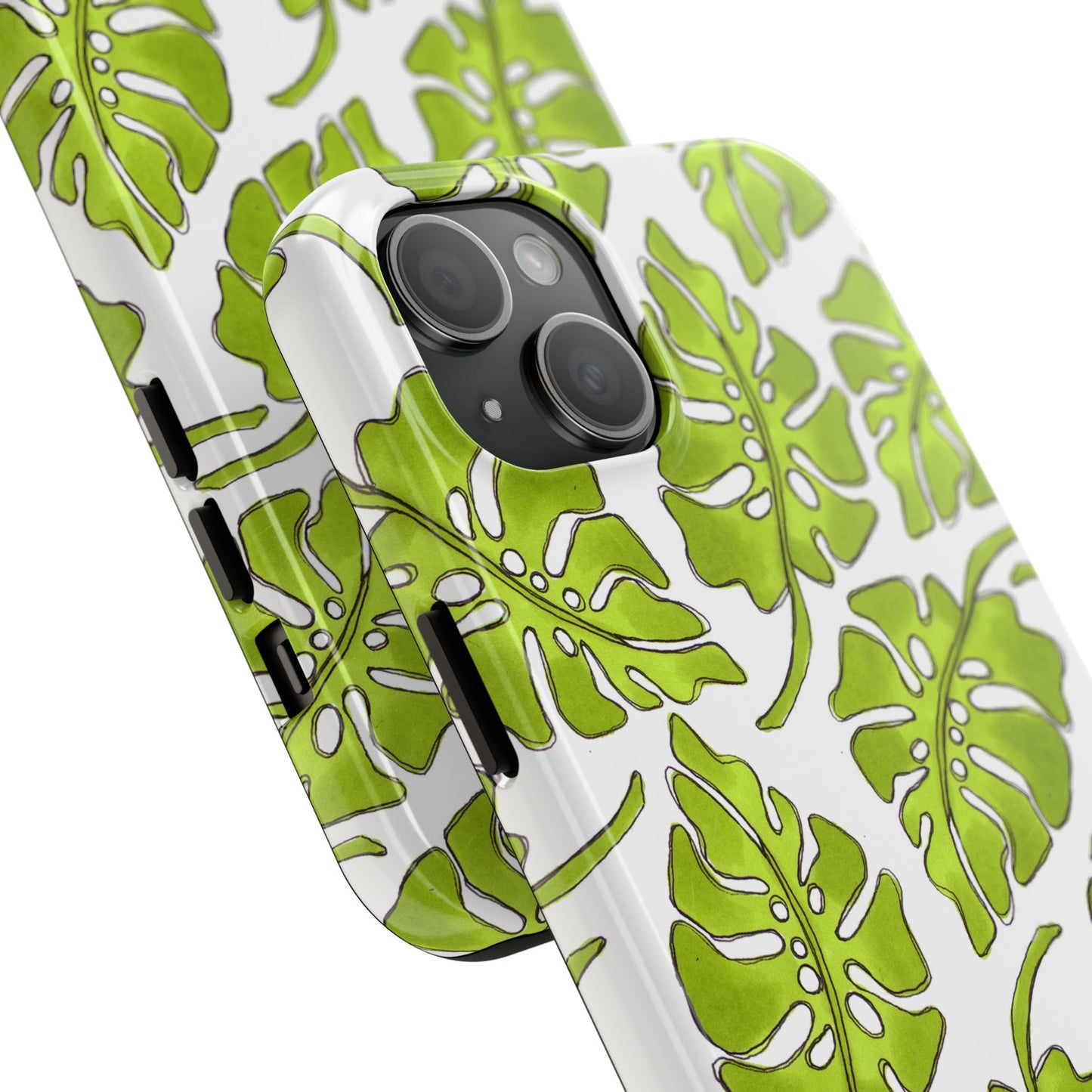 Big Leaf White Phone Case