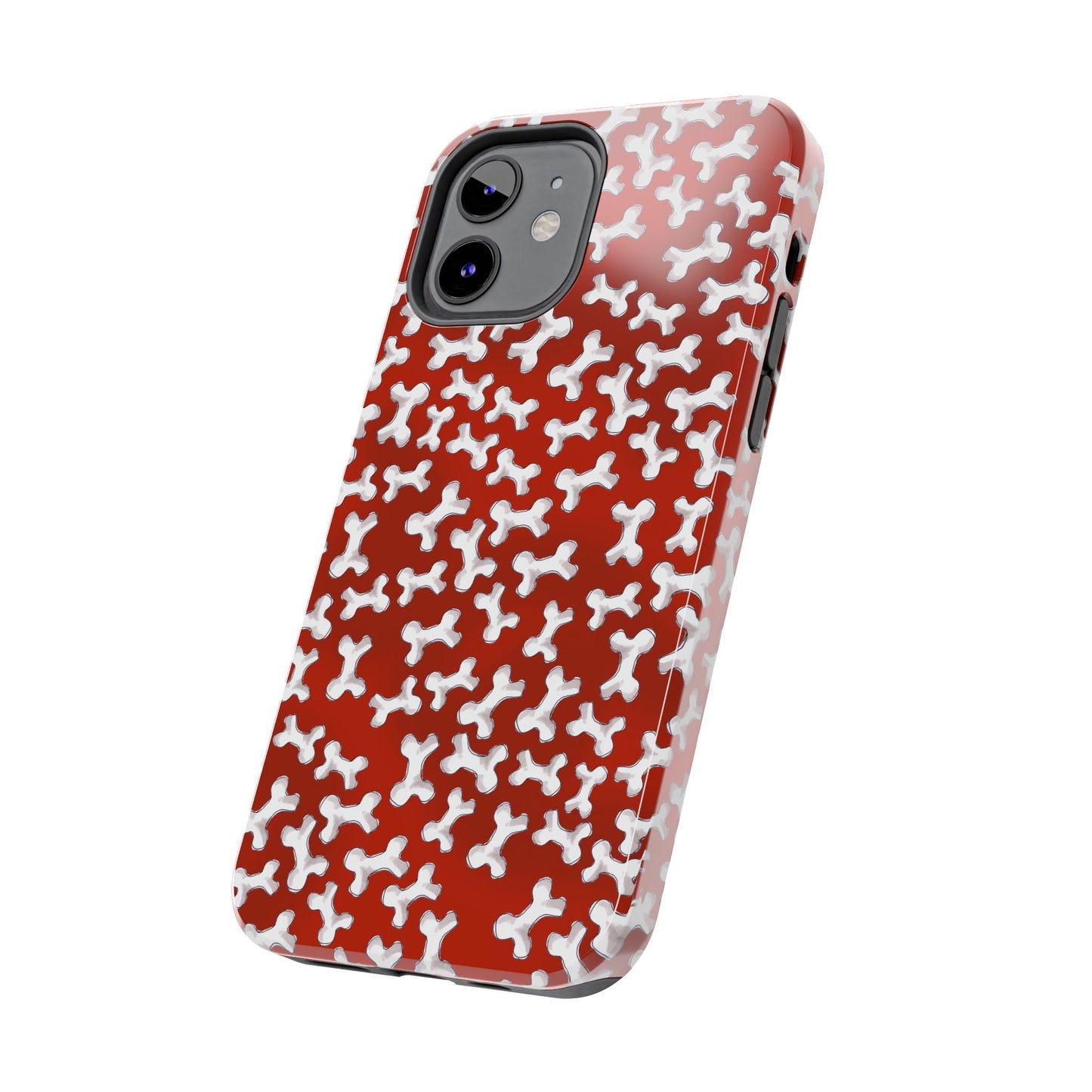 Bones a Lot Red Phone Case