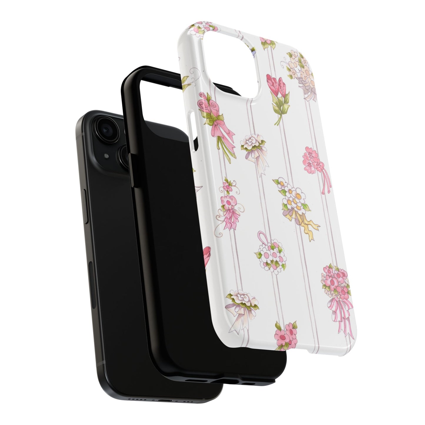 Bouquet Stripe Phone Case